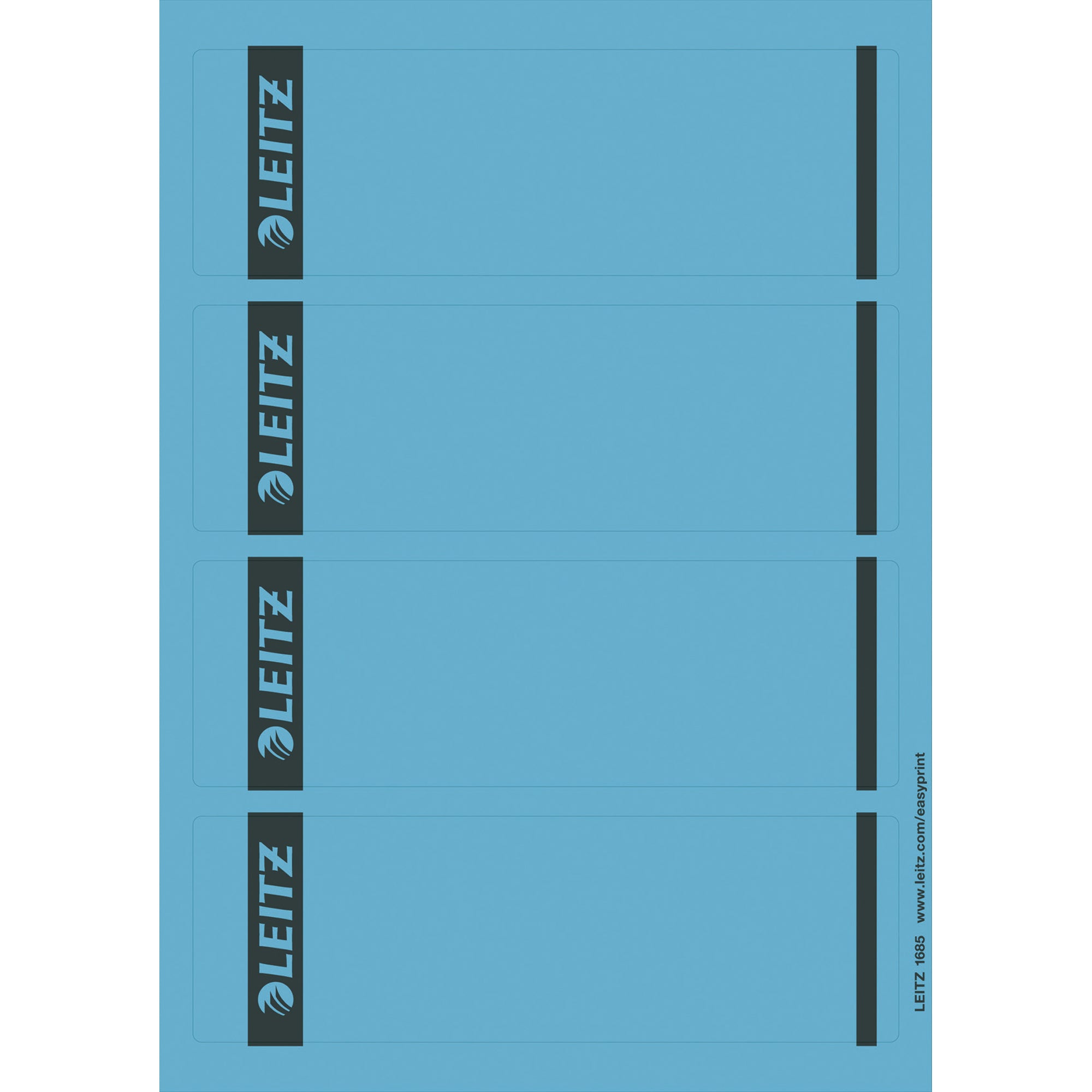 Leitz Ordnerrückenetikett, 61,5 x 192 mm (B x H)