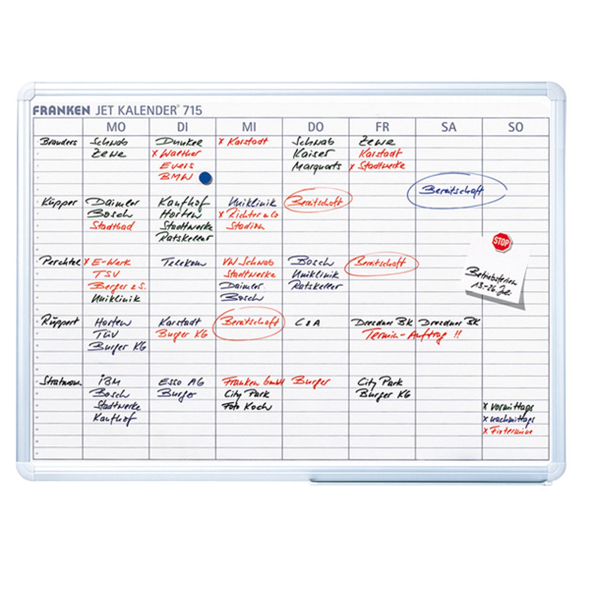 Franken Wochenplaner JetKalender 715