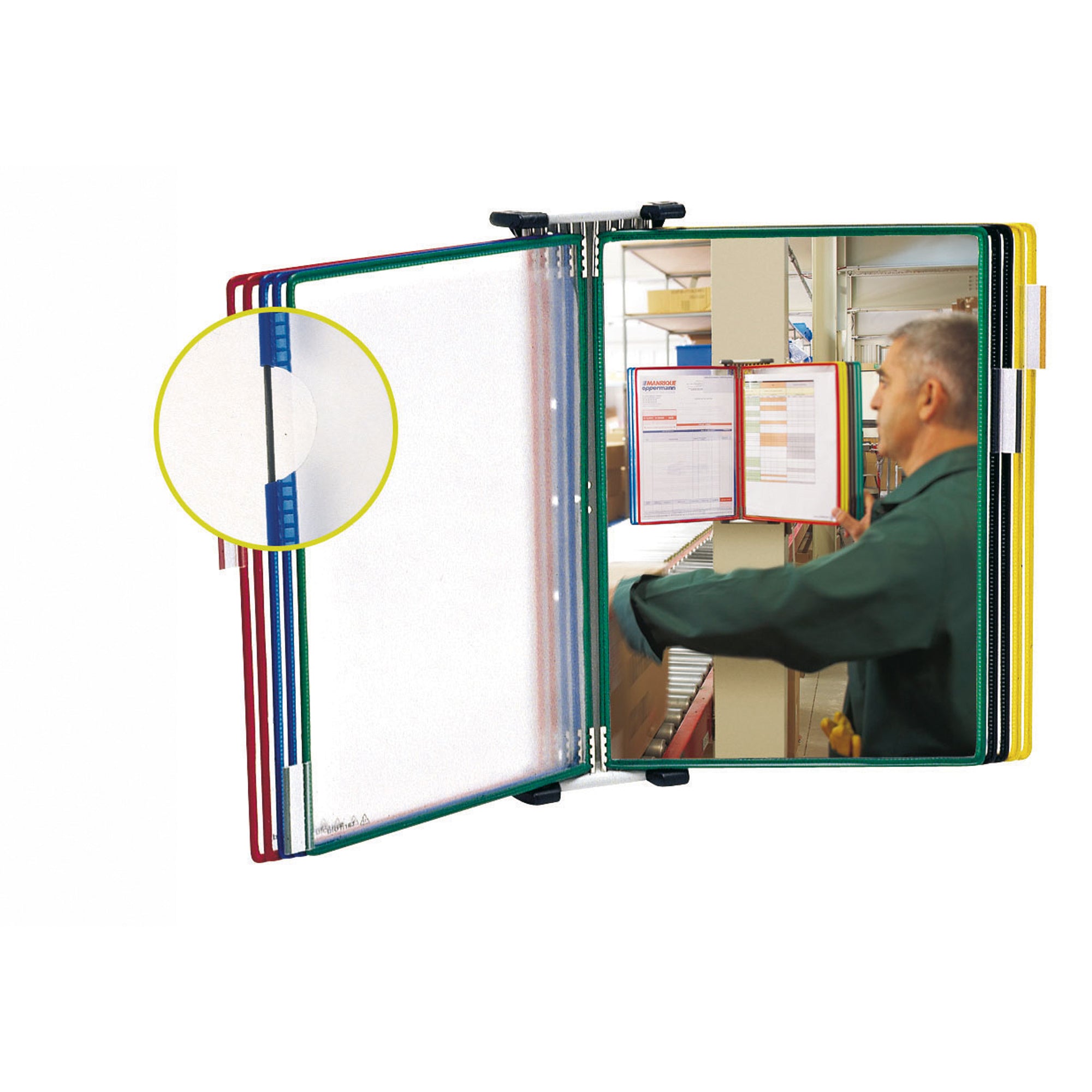 Djois Sichttafelwandhalter Tarifold, DIN A4