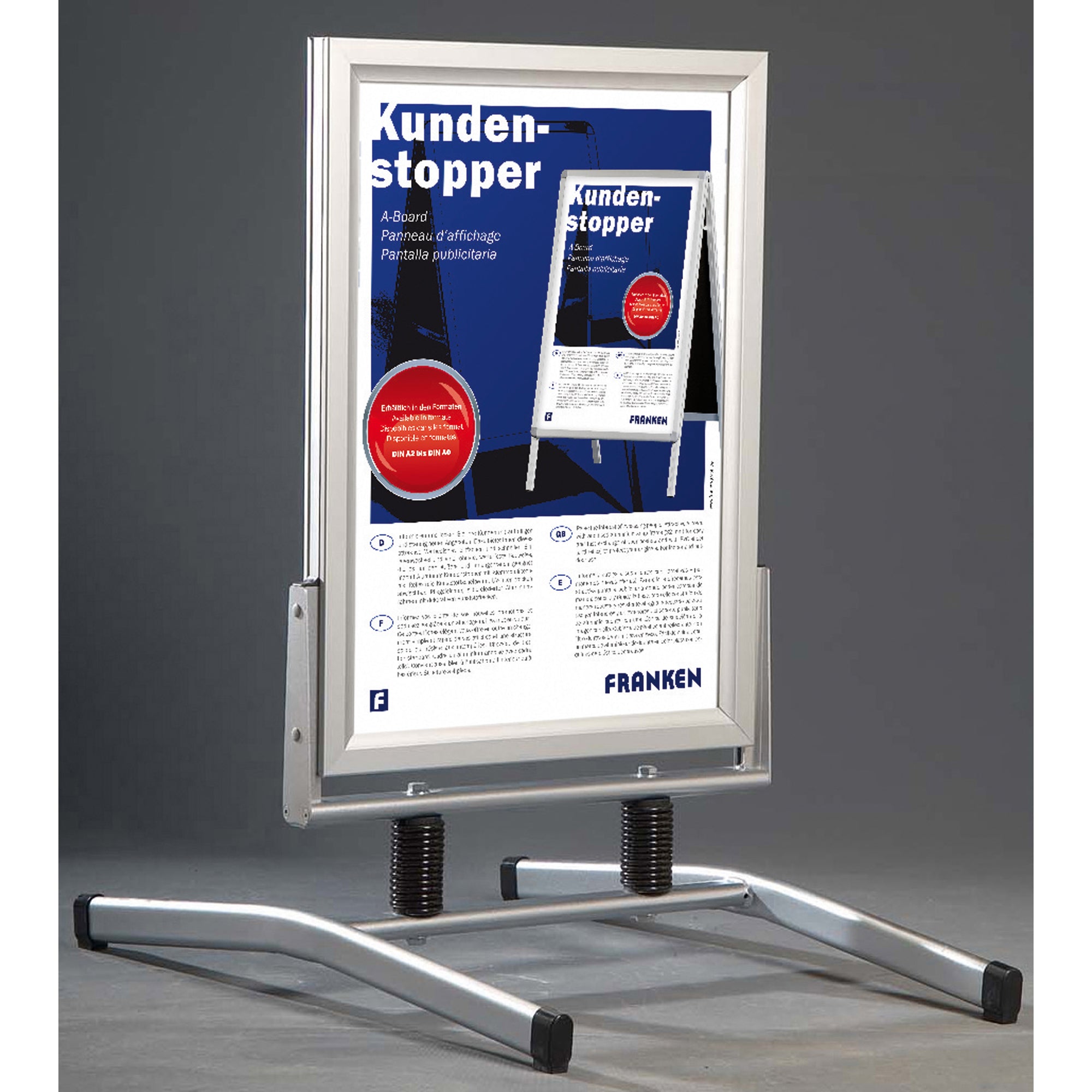 Franken Kundenstopper Outdoor Plus
