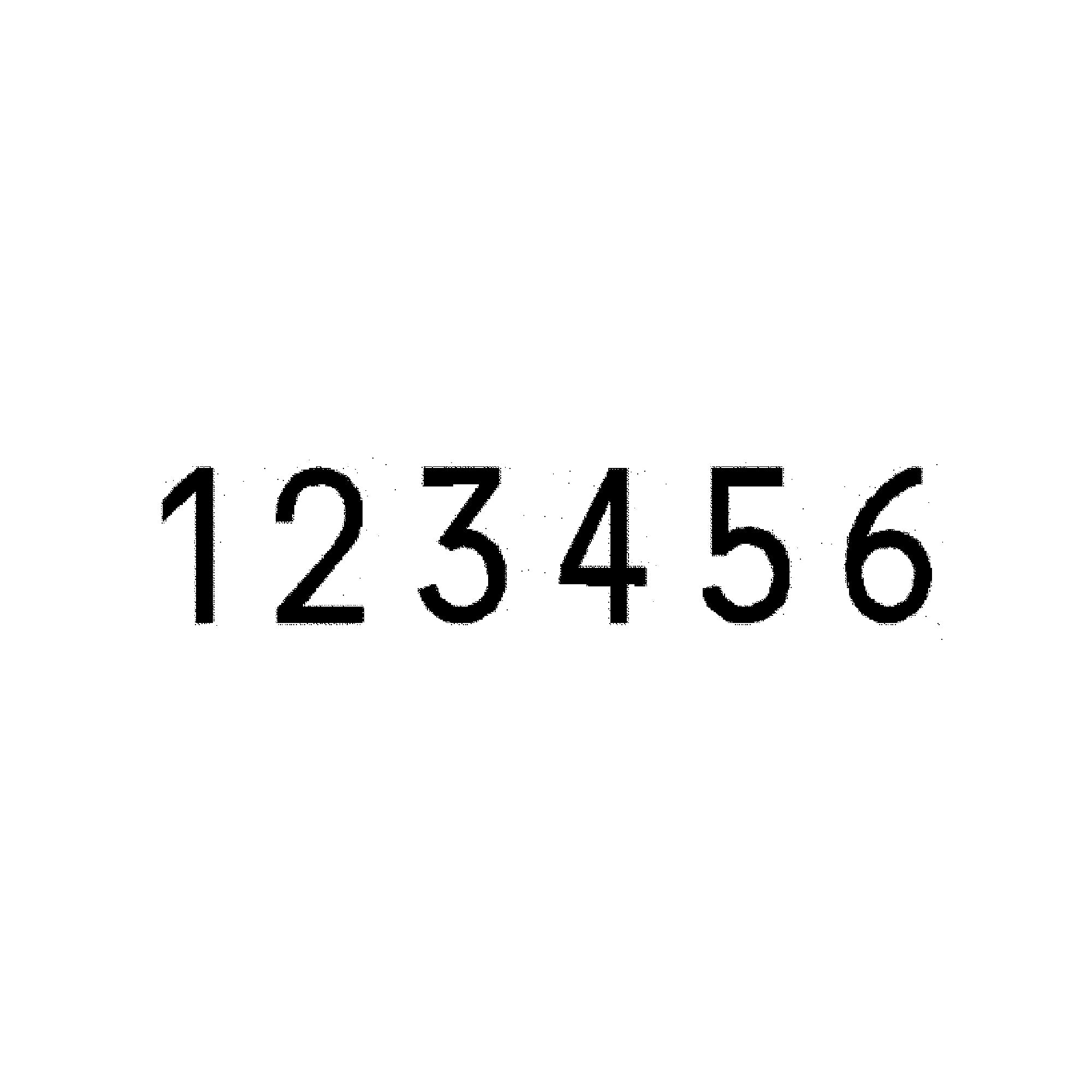 Reiner Paginierstempel Numeroteur B6