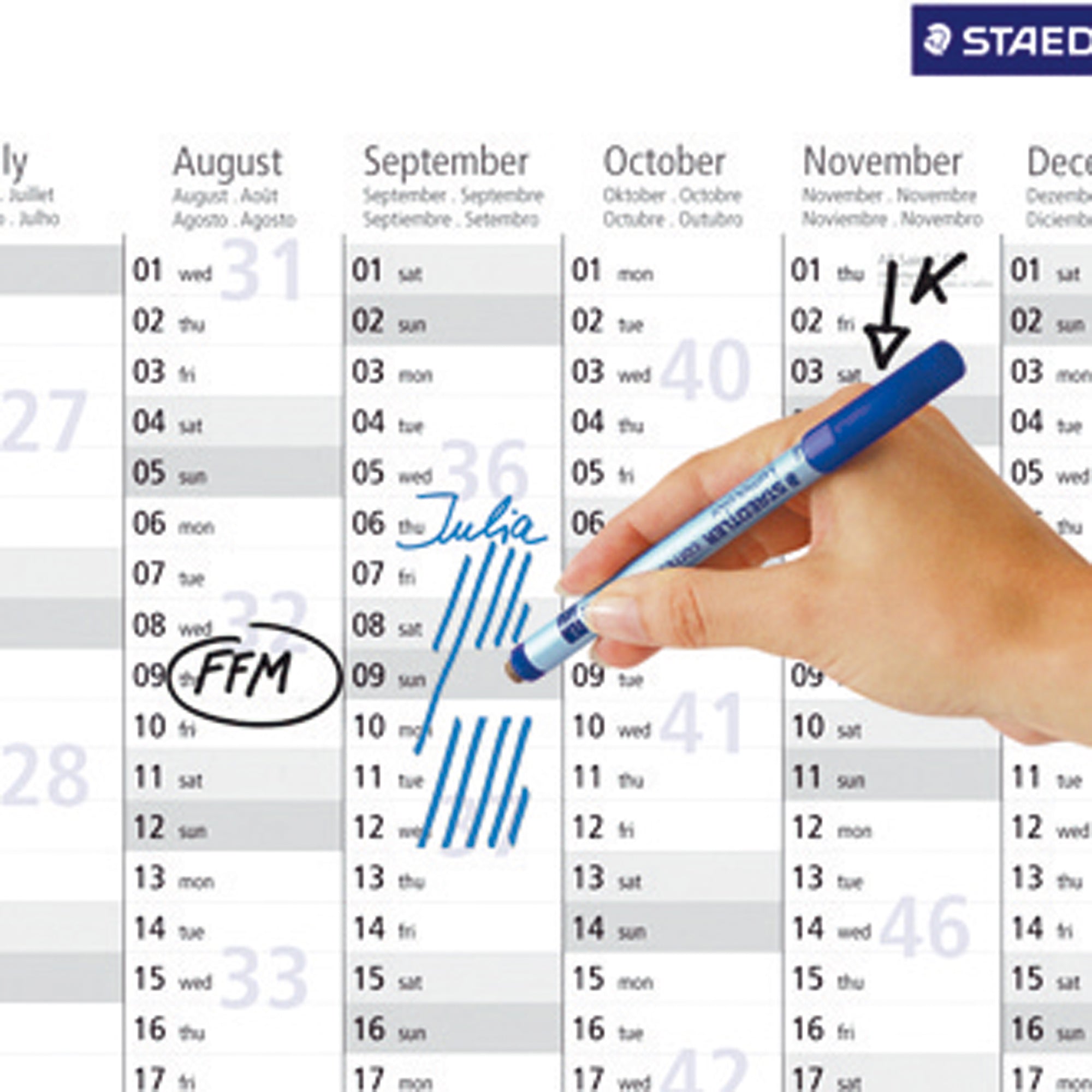 Staedtler Folienstift Lumocolor® correctable 305
