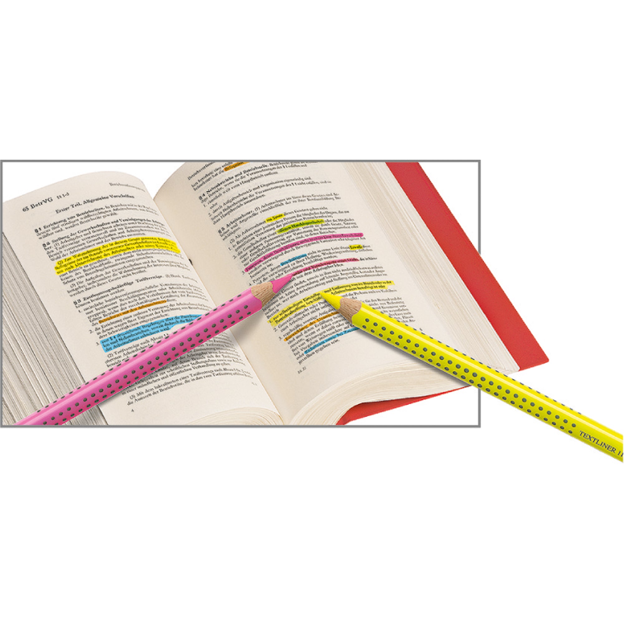 Faber-Castell Trockentextmarker Jumbo GRIP neon
