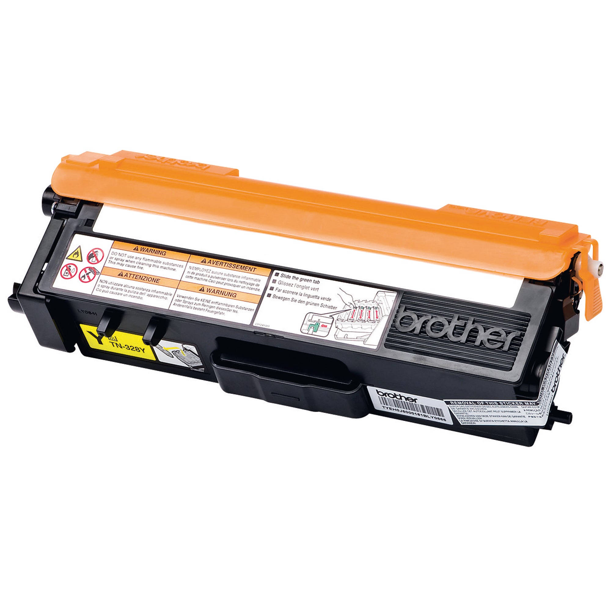 Brother Toner, gelb