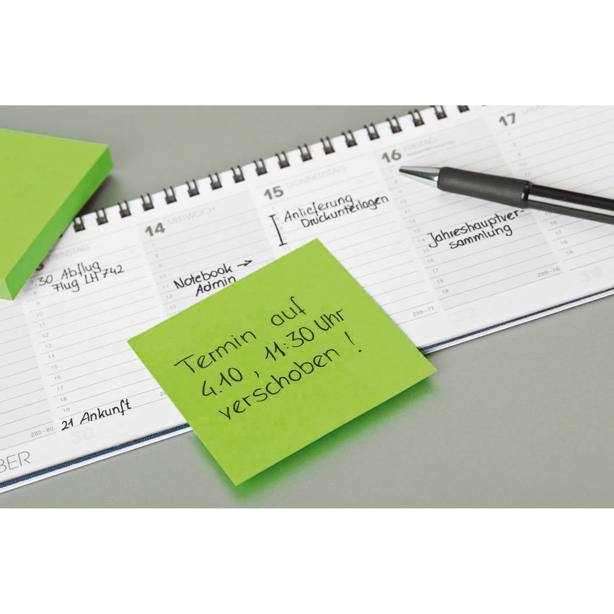 Post-it Haftnotiz Notes neon