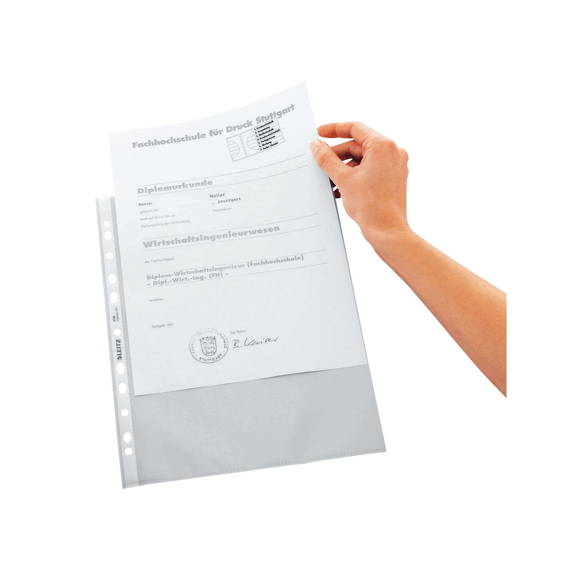 Leitz Prospekthülle