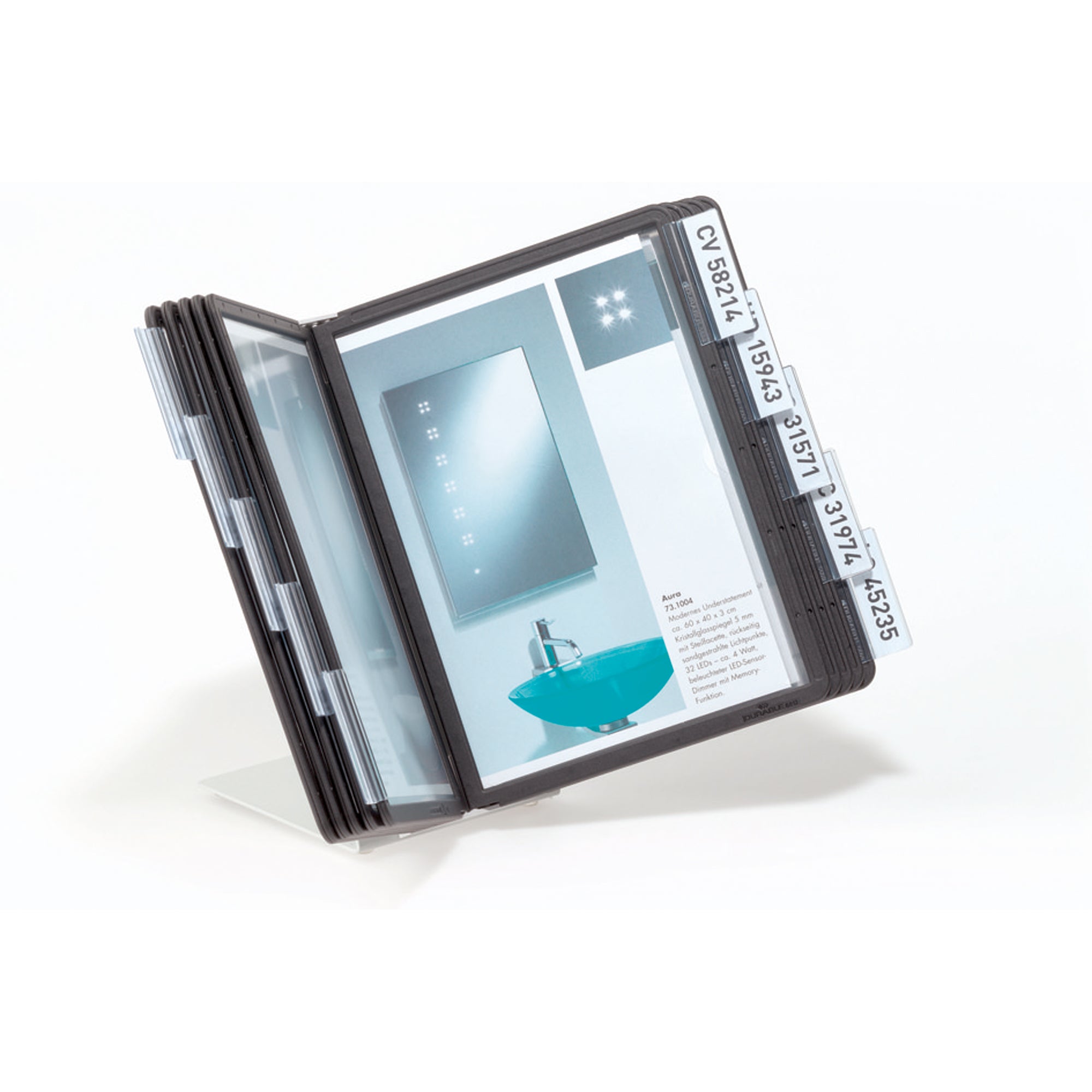 Sichttafelsystem Sichttafelständer VARIO® A5 TABLE 10