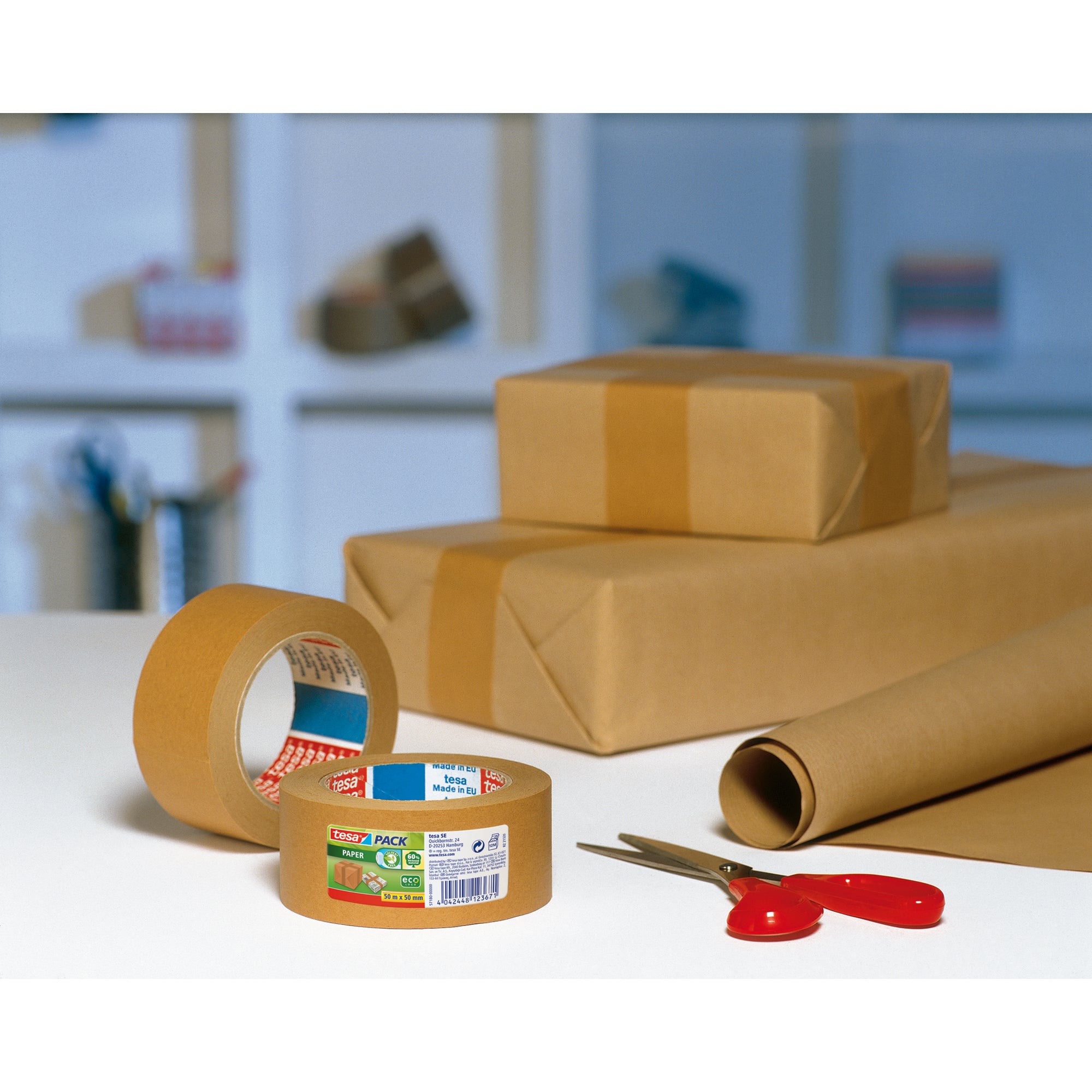 tesa Packband tesapack® STRONG PAPER