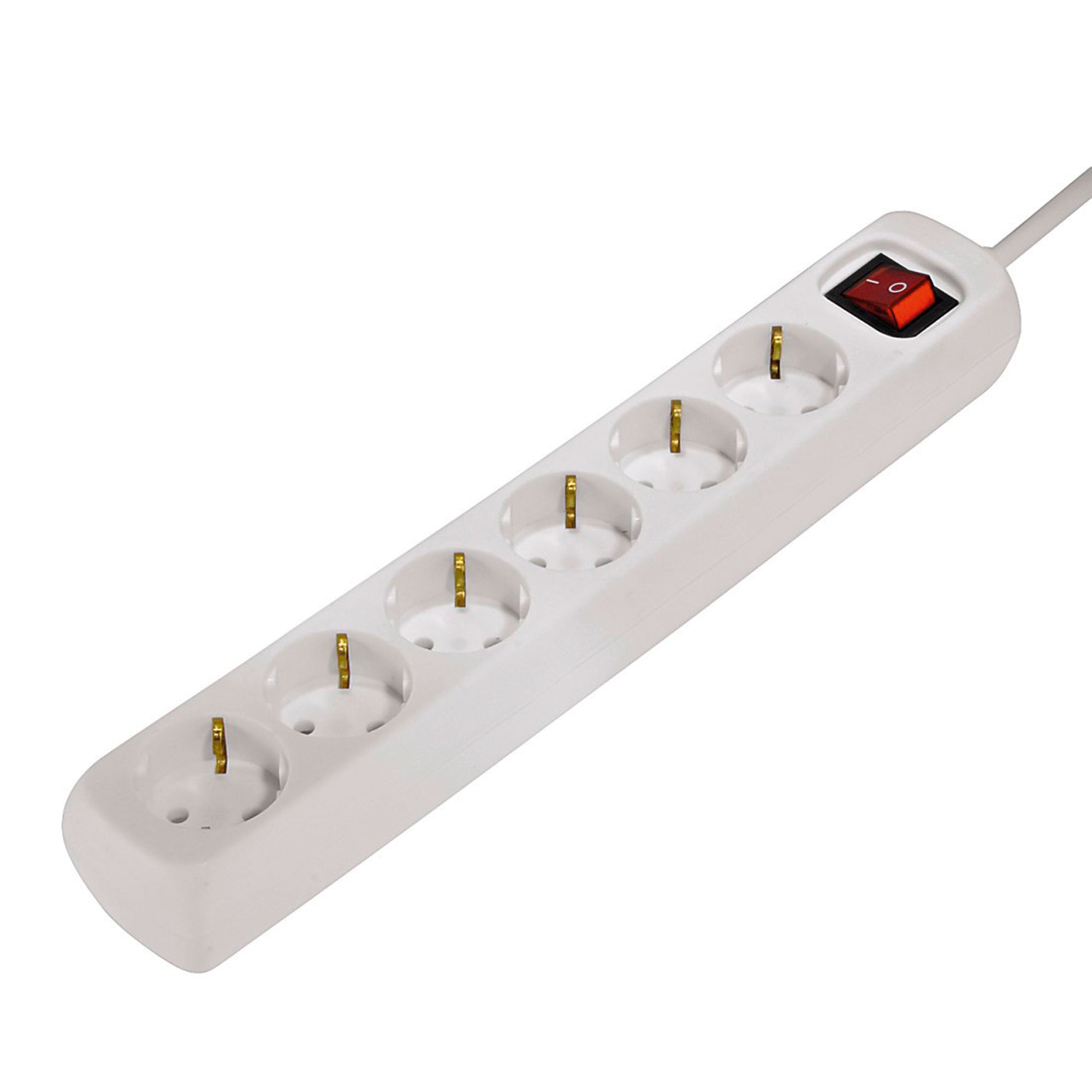 Hama Steckdosenleiste, weiß