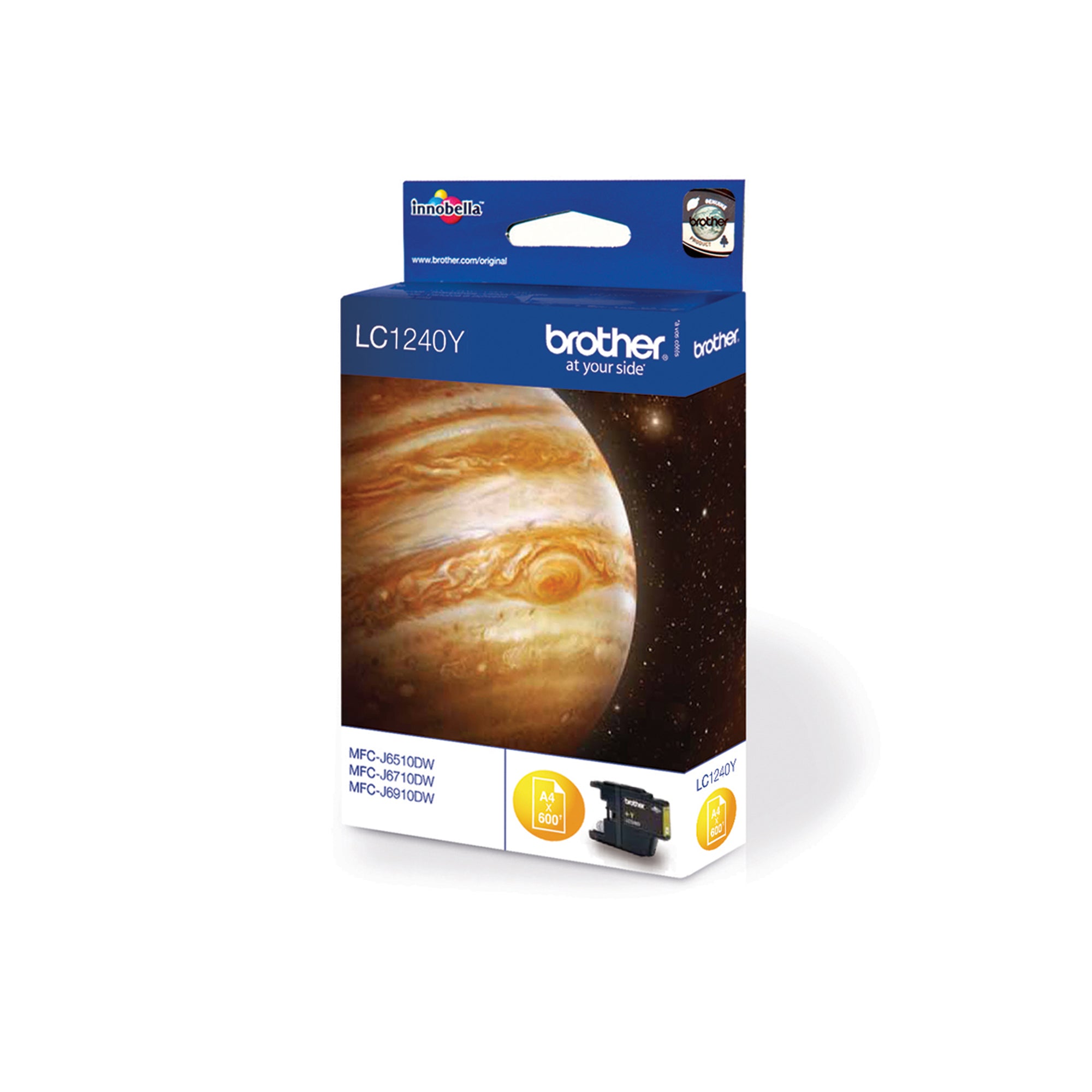 Brother Tintenpatrone, gelb