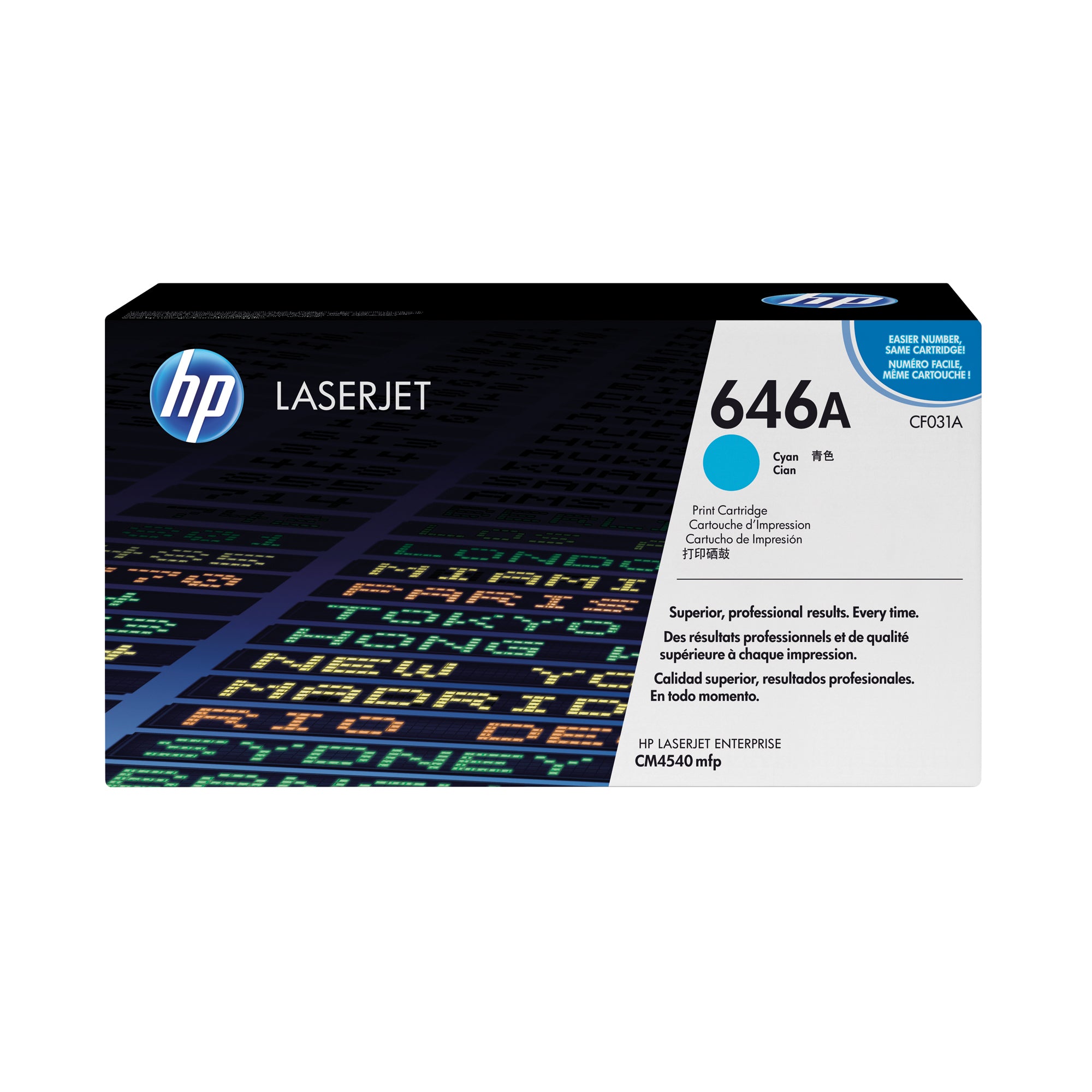 HP Toner, cyan