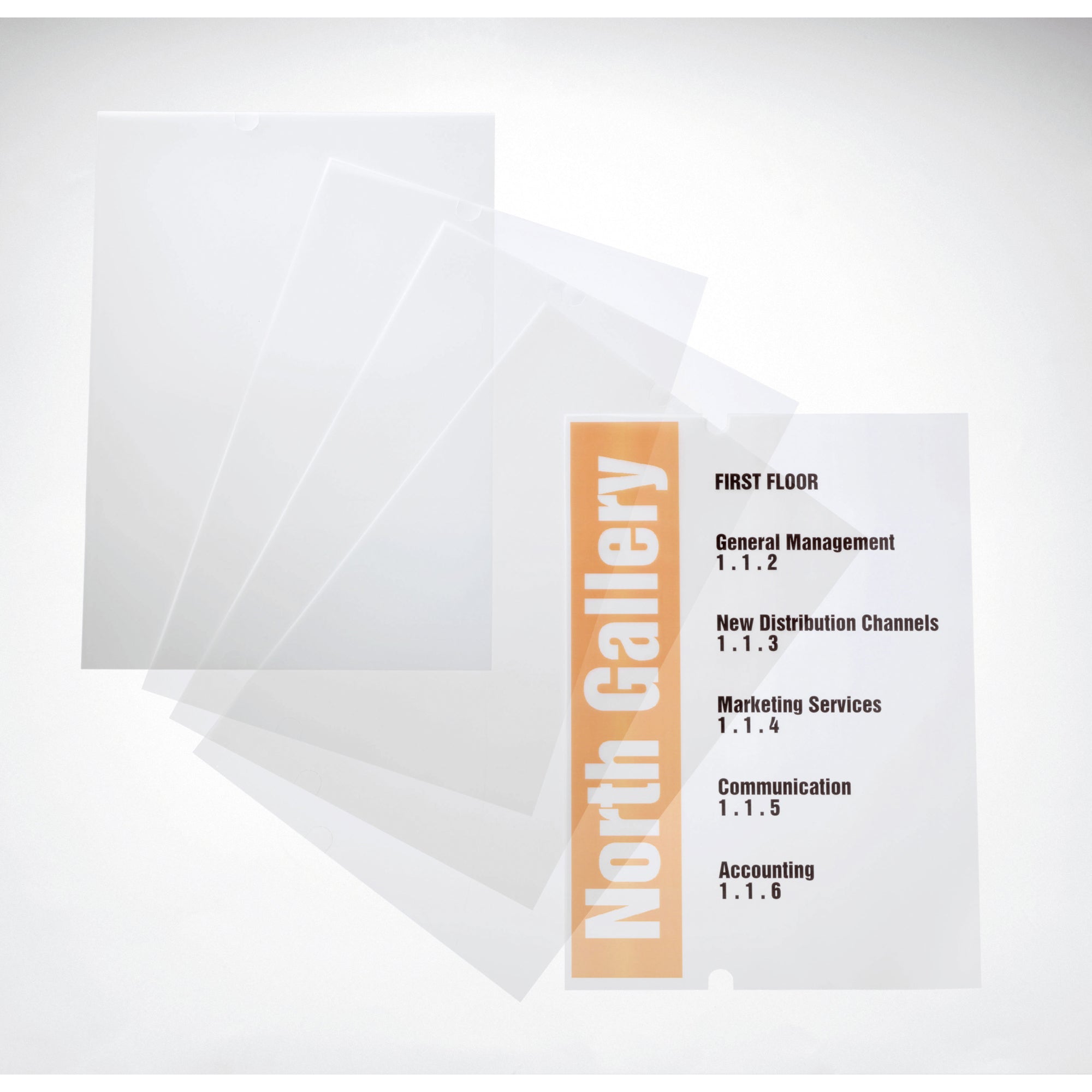 Durable Ersatzfolie CRYSTAL SIGN®