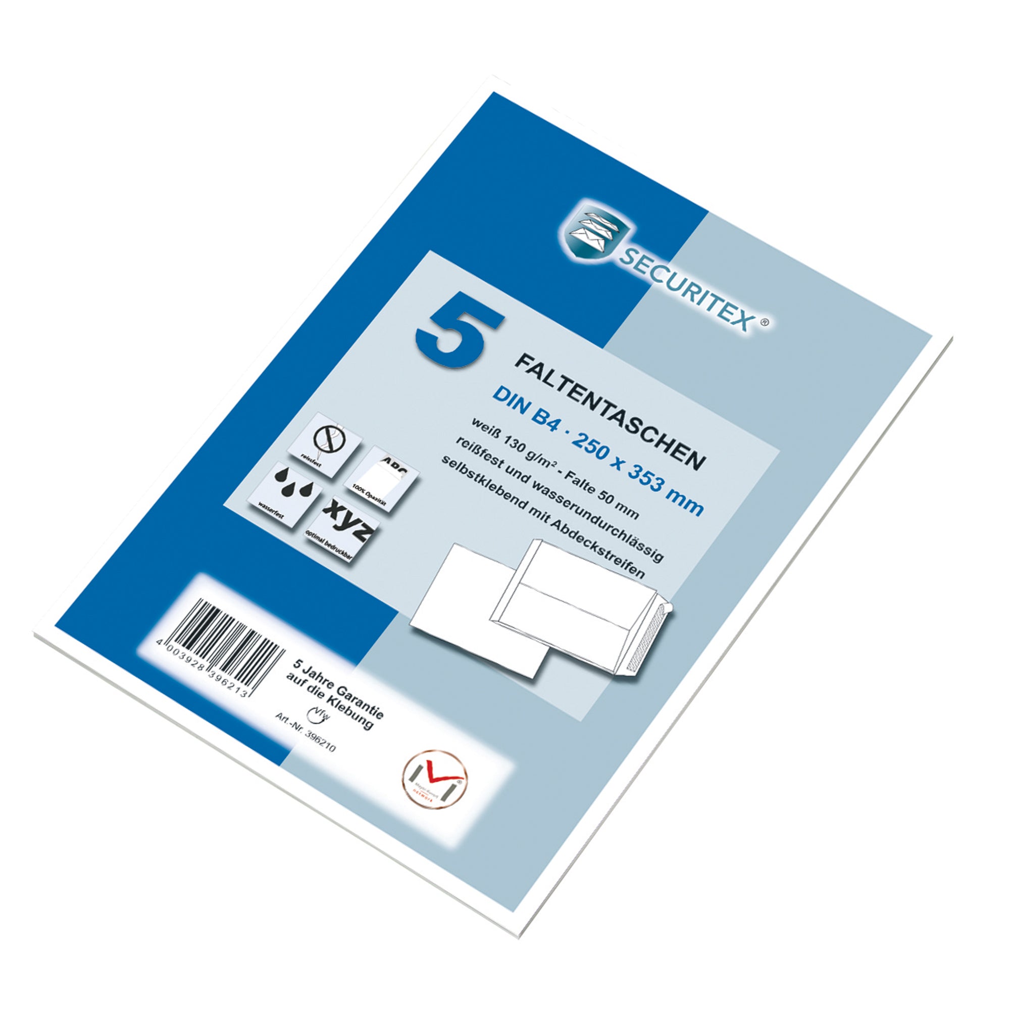 MAILmedia Faltentasche, DIN B4