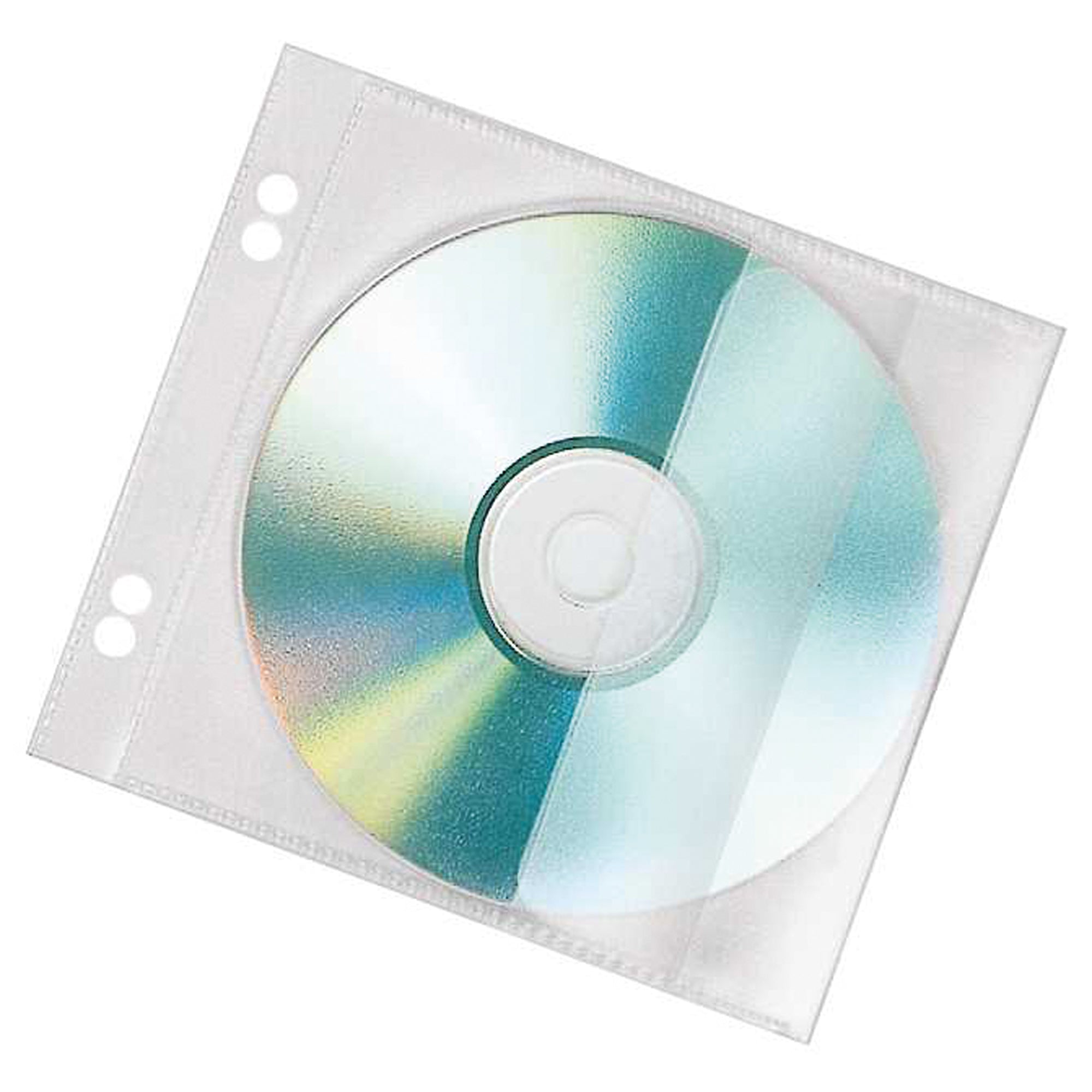Veloflex CD/DVD Hülle f. 1CD PP tr 10 St.