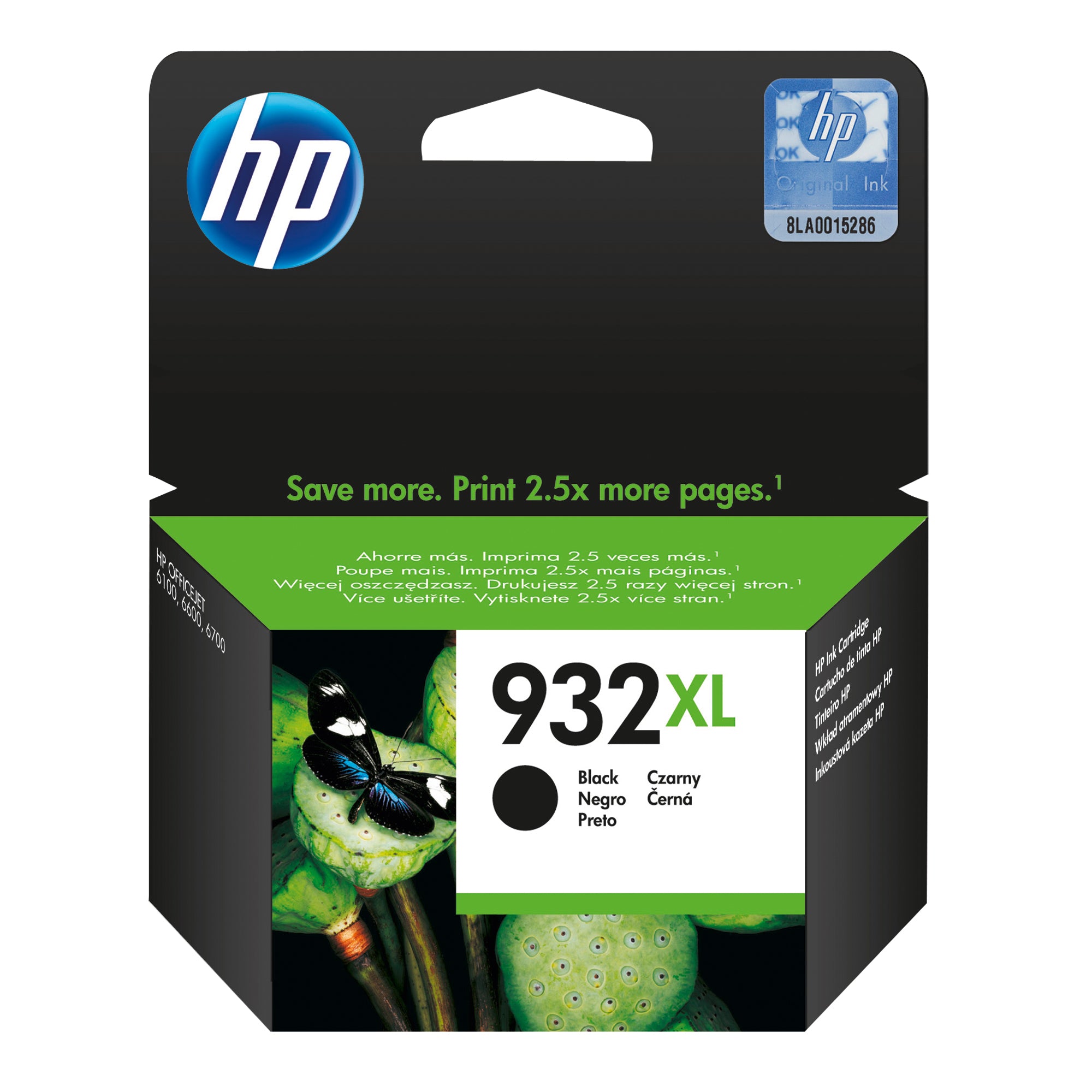 HP Tintenpatrone 932XL 1.000S schwarz