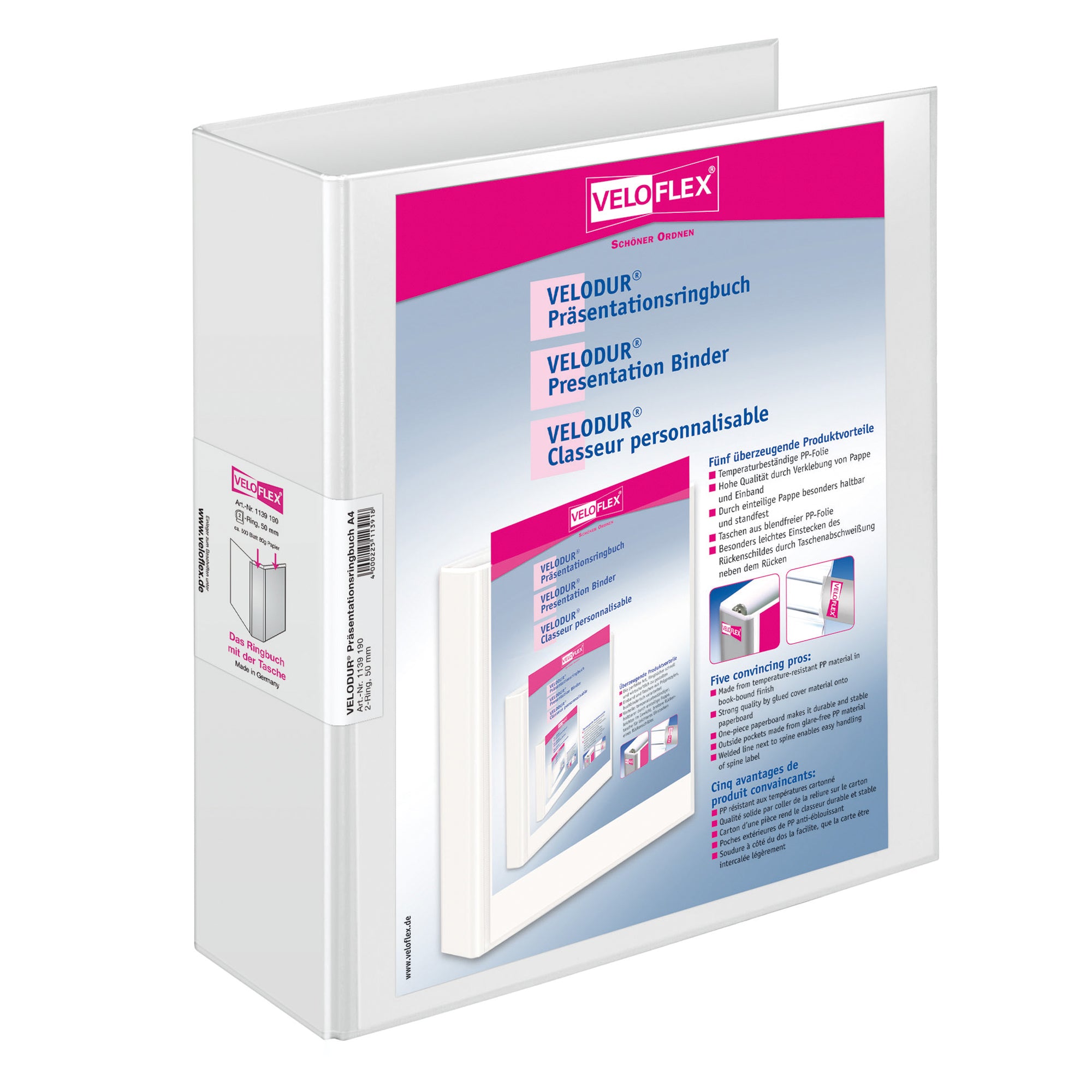 Veloflex Präsentationsringbuch VELODUR®, DIN A4