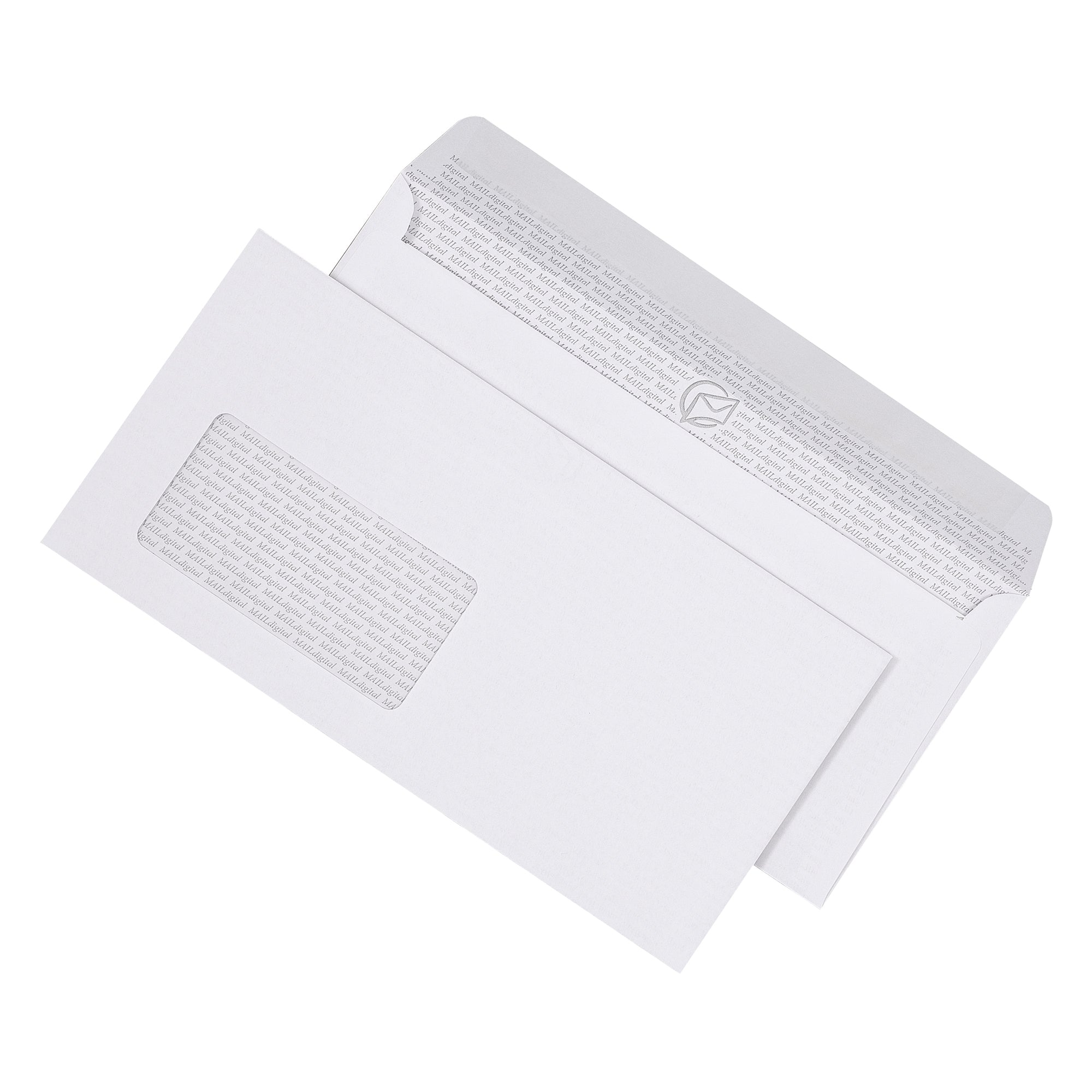 MAILmedia Briefumschlag DL mF sk ws 25St., DIN lang