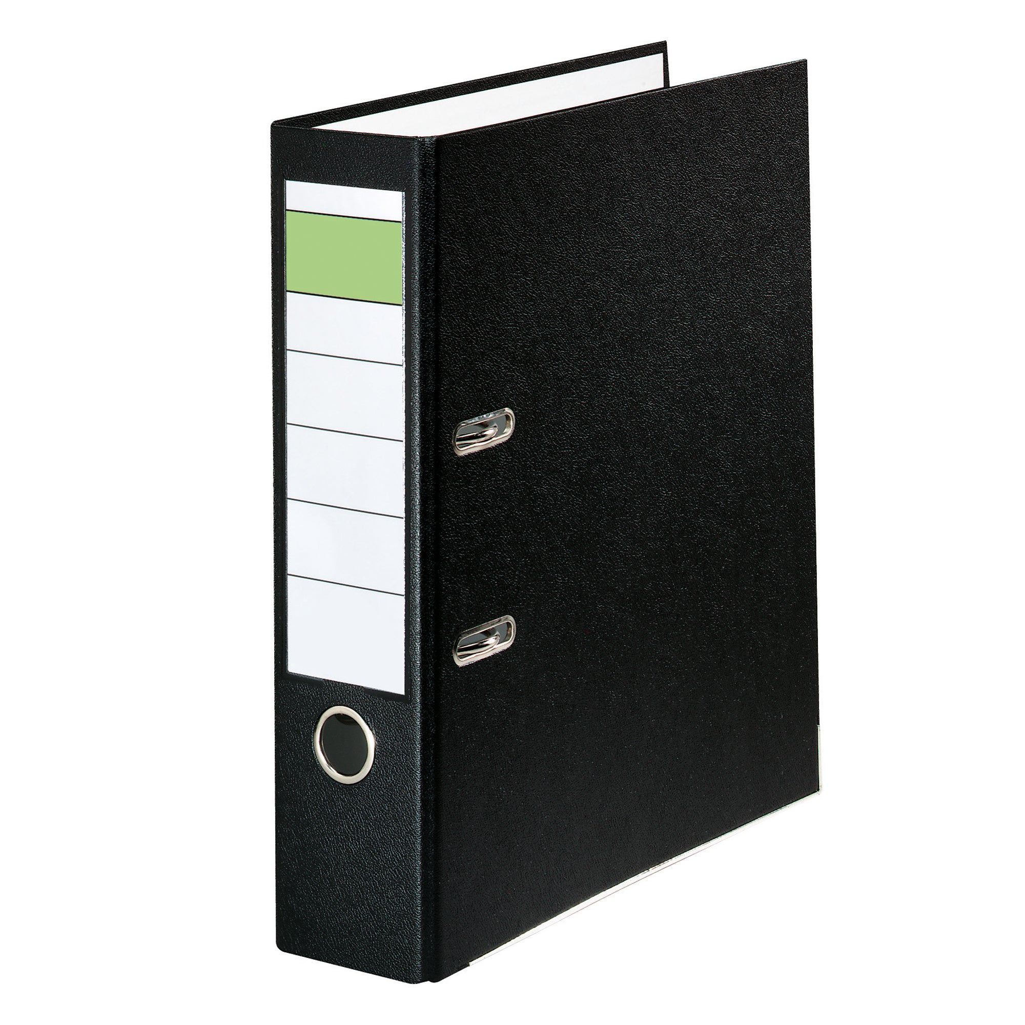 Ordner DIN A4 80mm PP schwarz