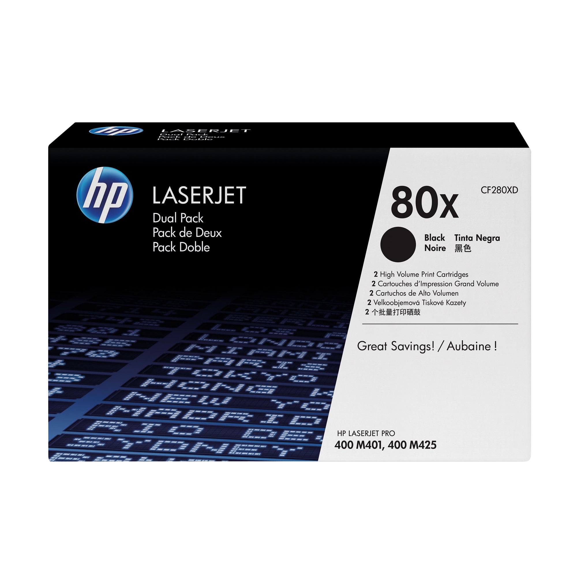 HP Toner, schwarz