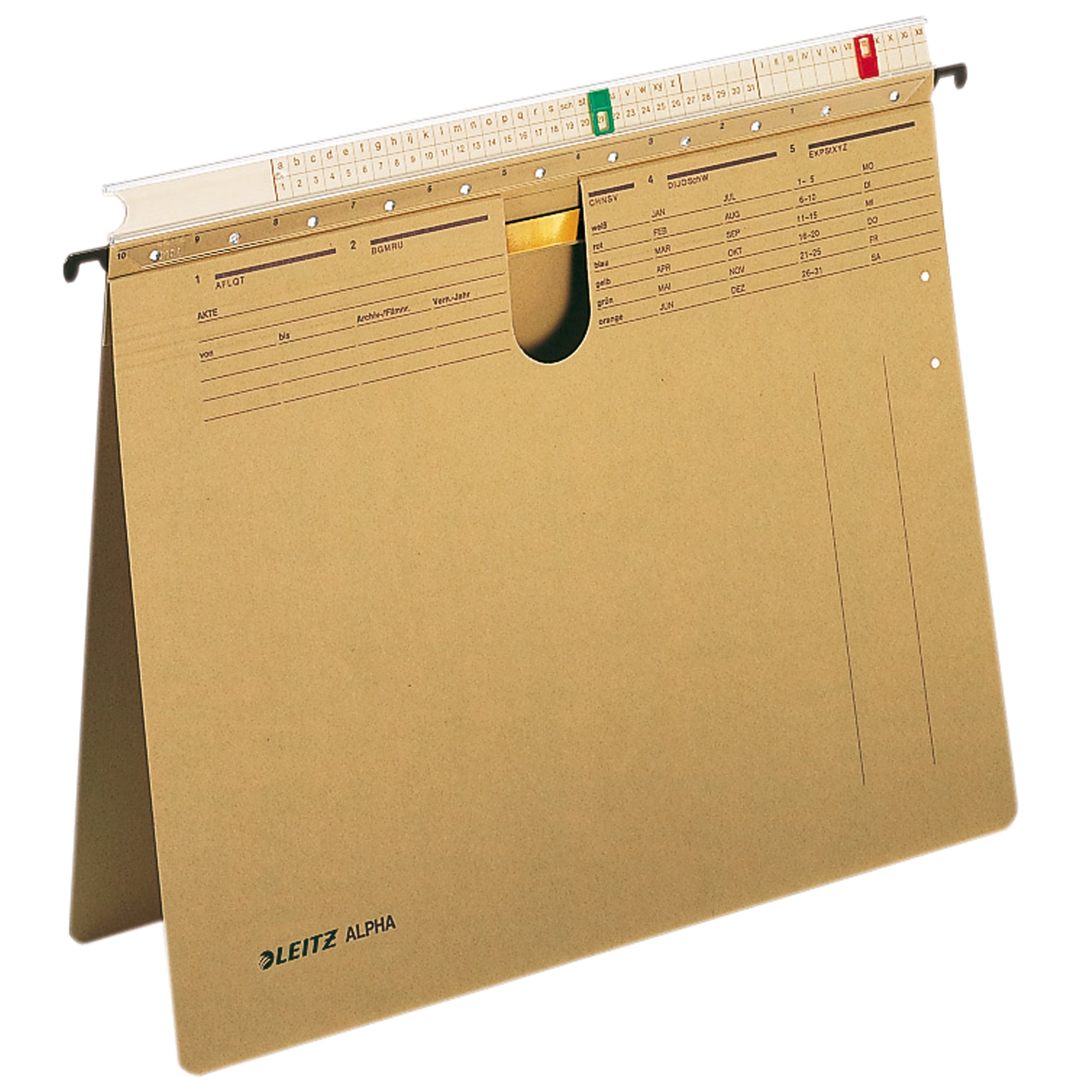 Leitz Hängehefter ALPHA A4 kfm. Heftung ge 25 St., DIN A4