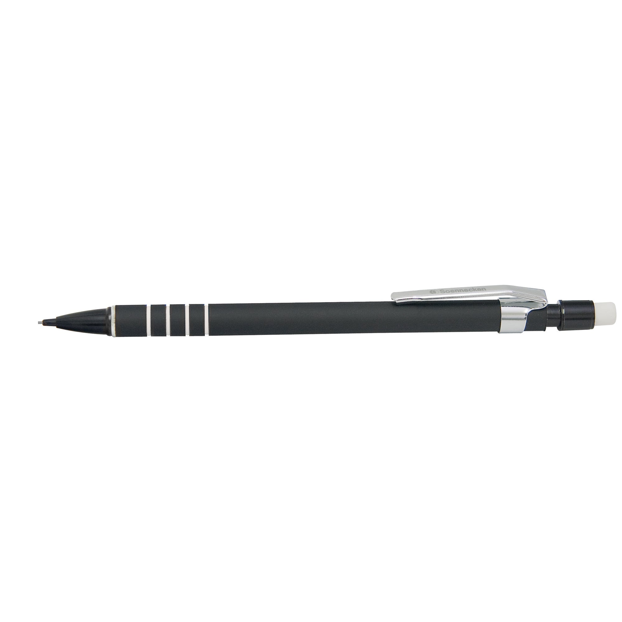 Soennecken Druckbleistift 0,7mm HB+Radierer sw