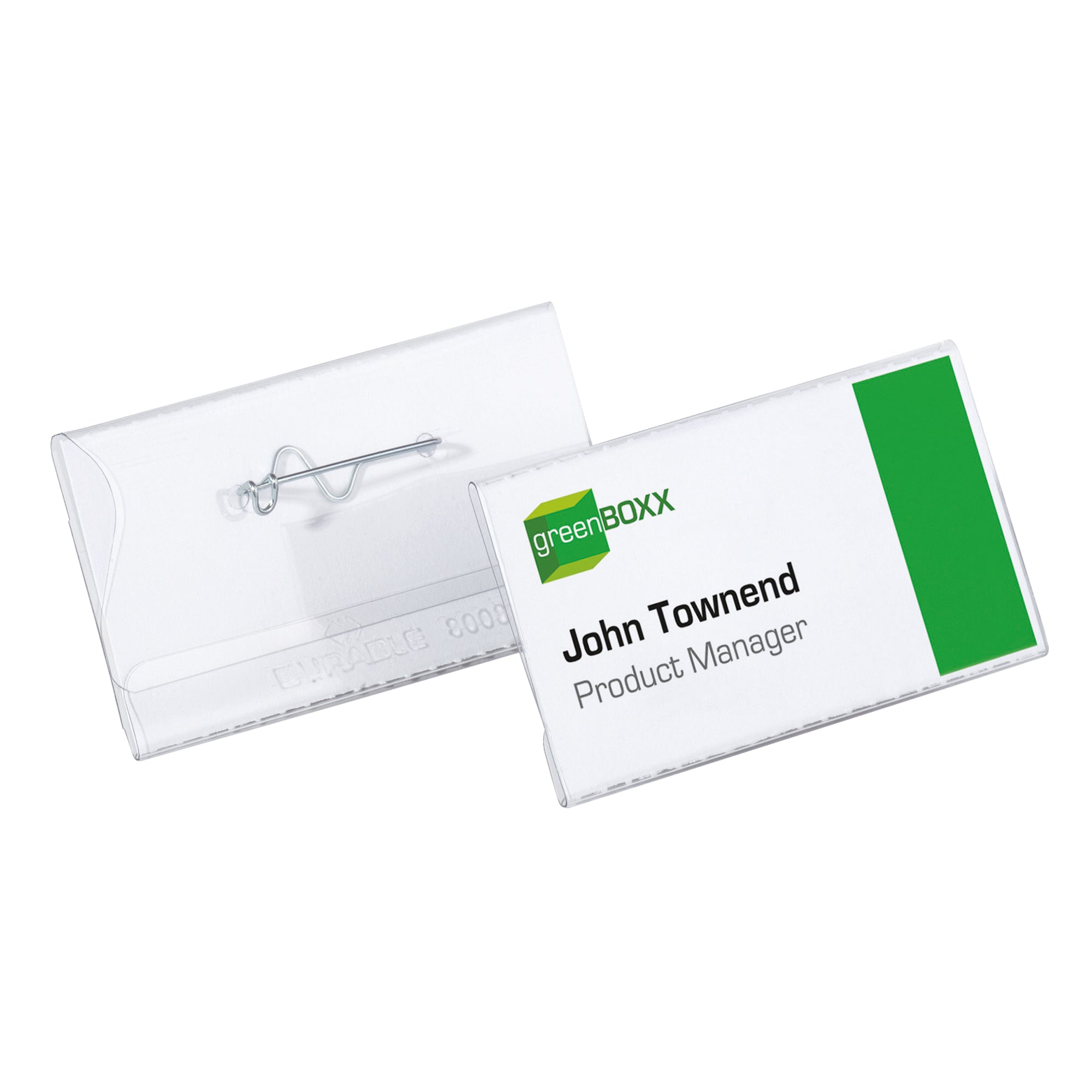 Durable Namensschild, 75 x 40 mm (B x H)