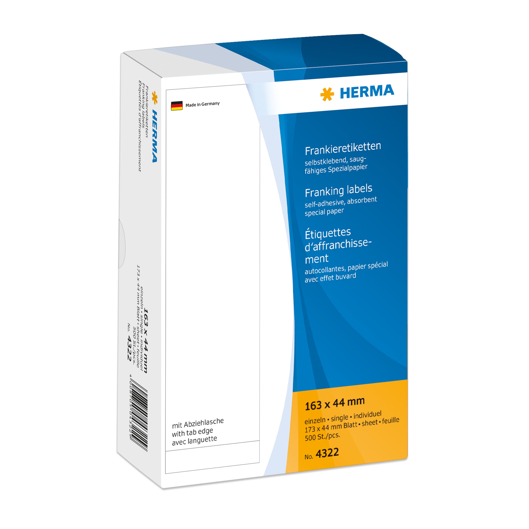 Herma Frankieretikett