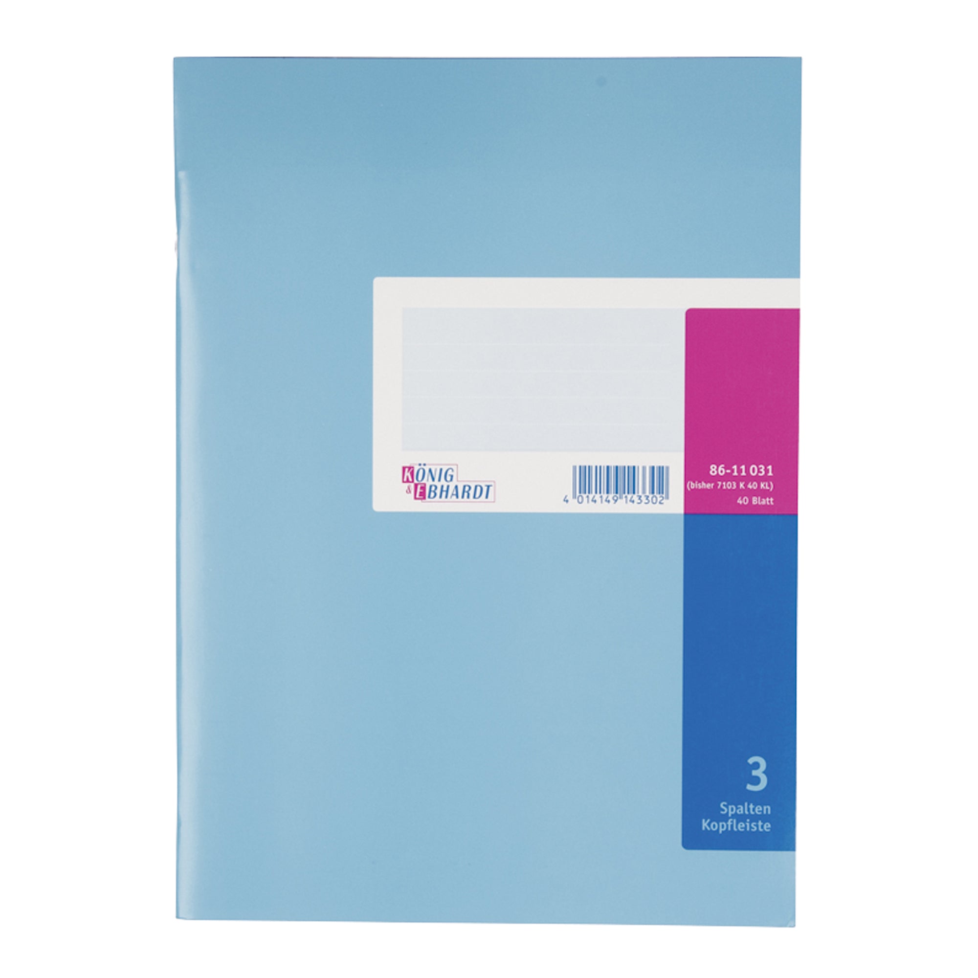 König+Ebhardt Spaltenbuch, DIN A4