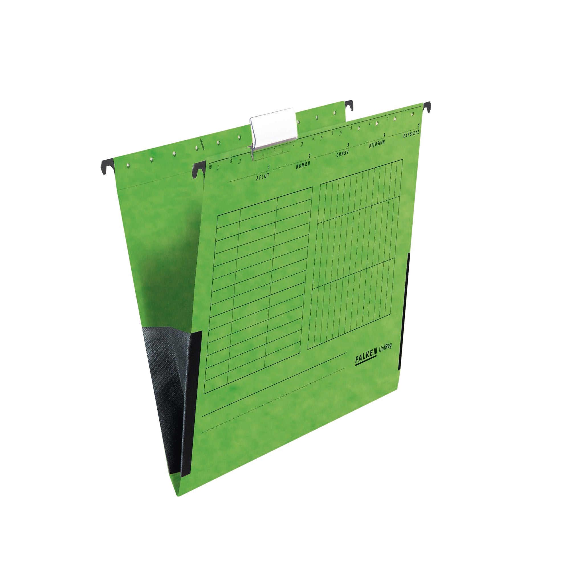 Falken Hängetasche A4 Leinenfrösche gn, DIN A4