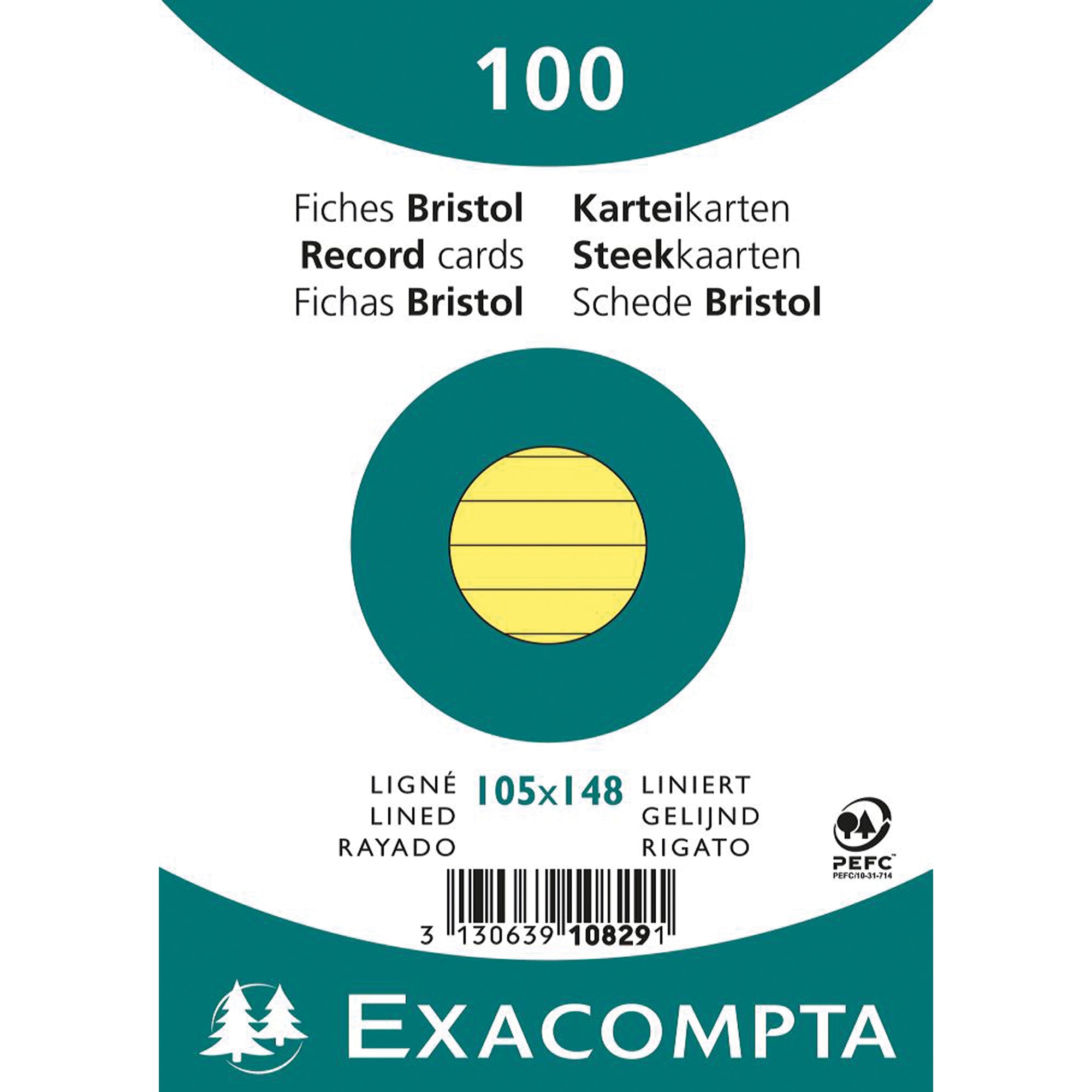 Exacompta Karteikarte