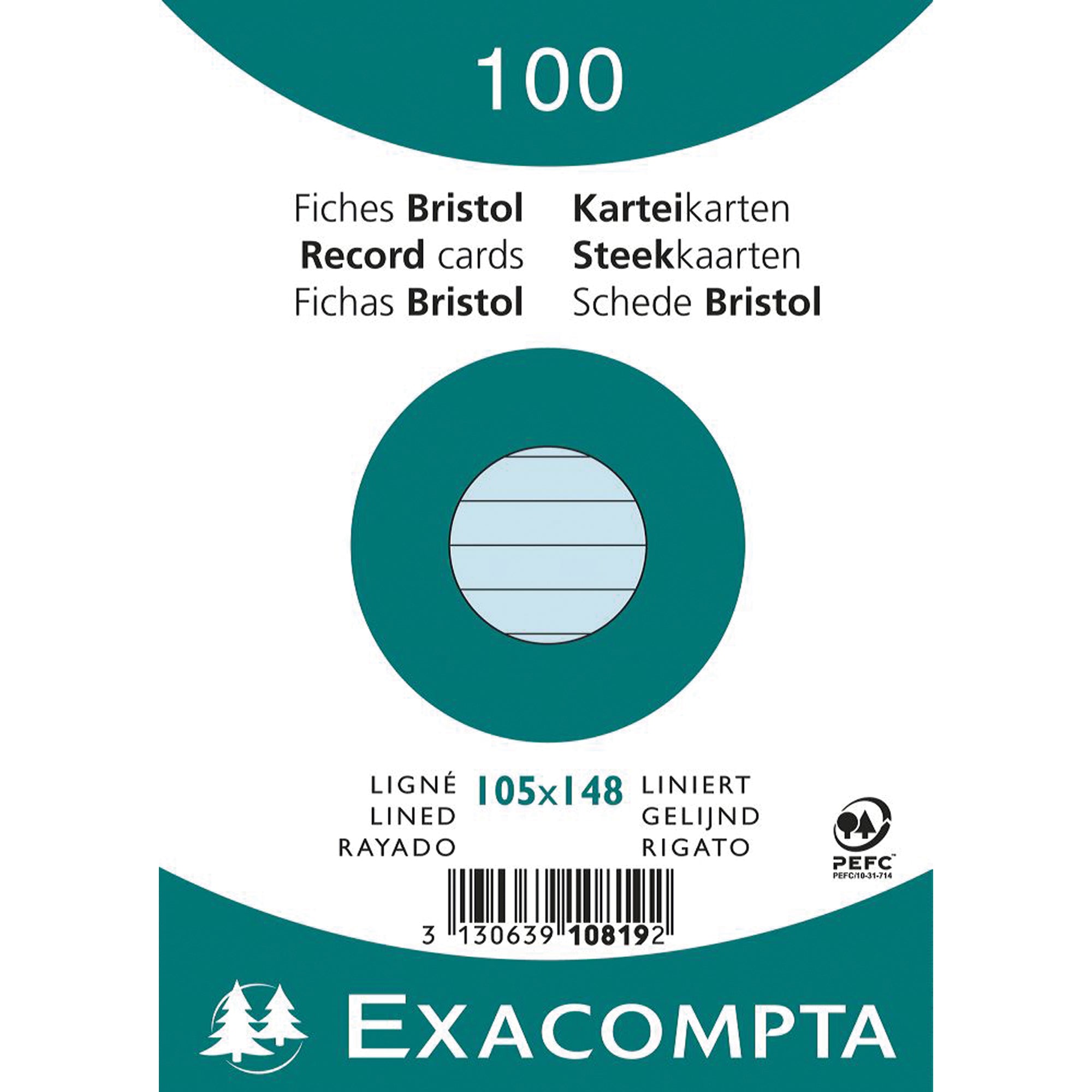 Exacompta Karteikarte