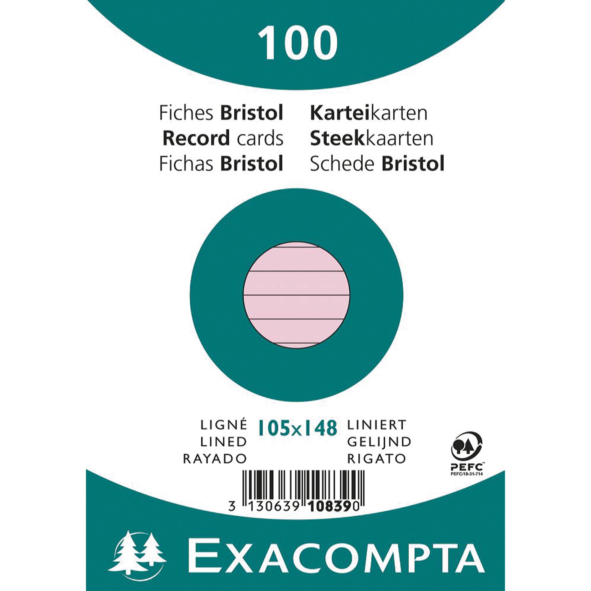 Exacompta Karteikarte