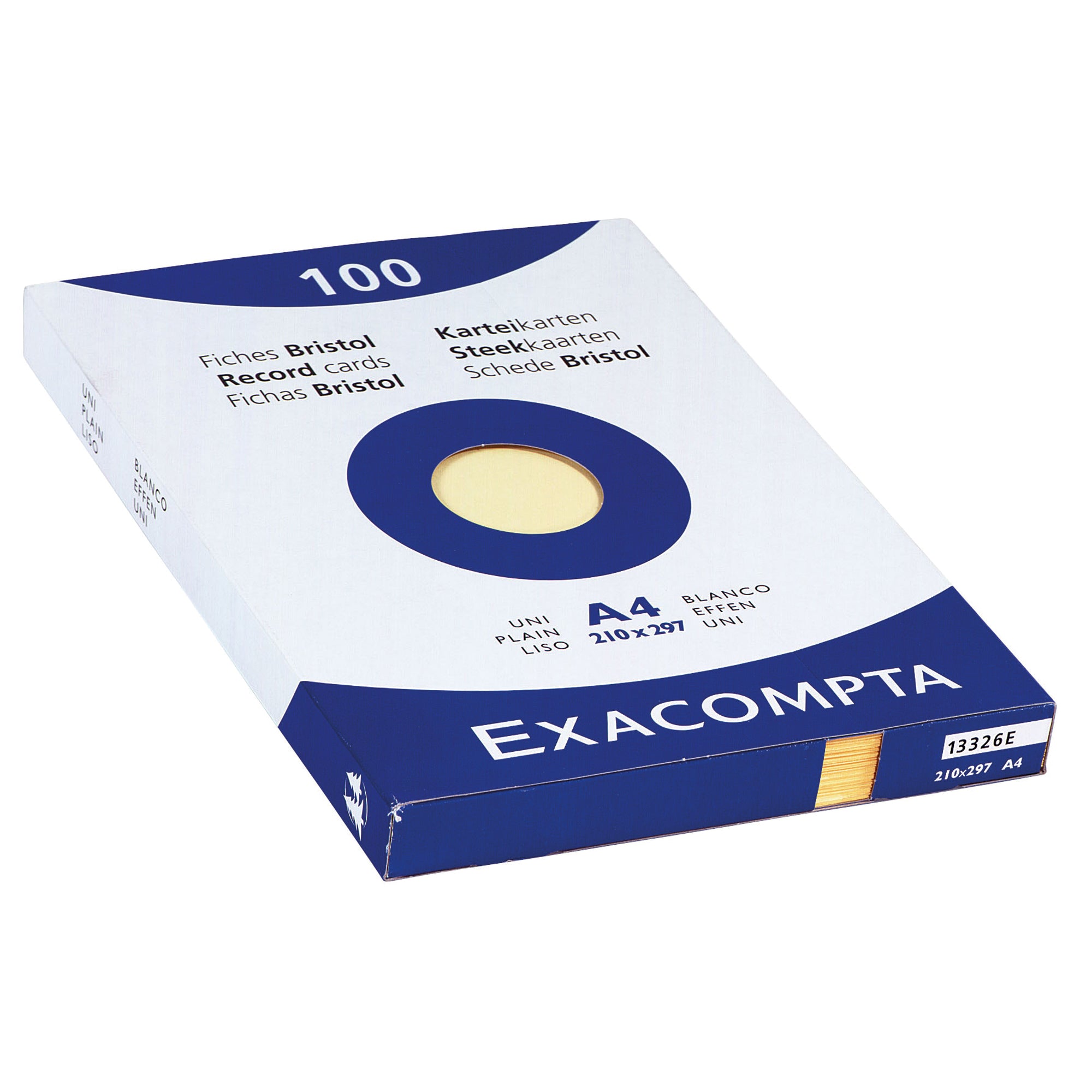 Exacompta Karteikarte, DIN A4