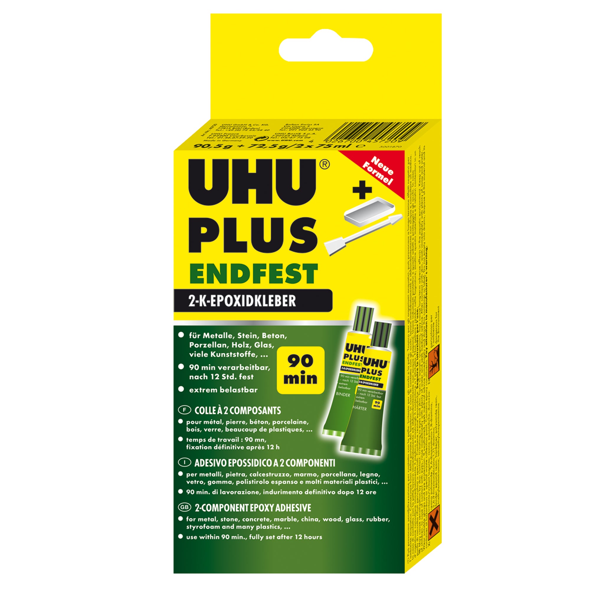 Uhu Zweikomponentenkleber PLUS ENDFEST