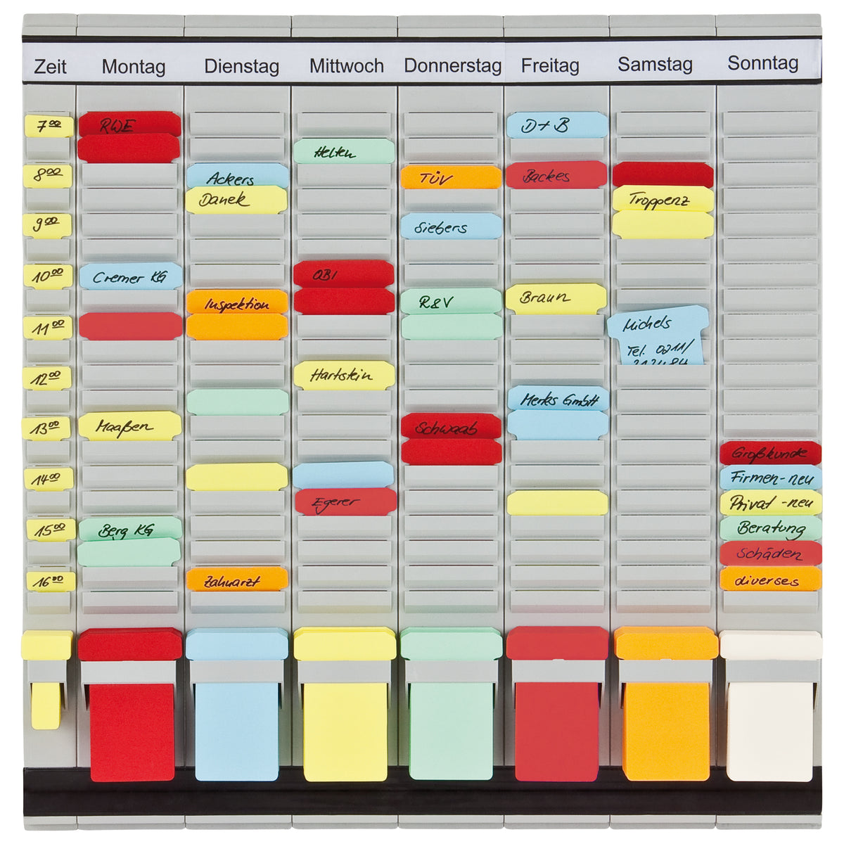 Franken T-Kartentafel