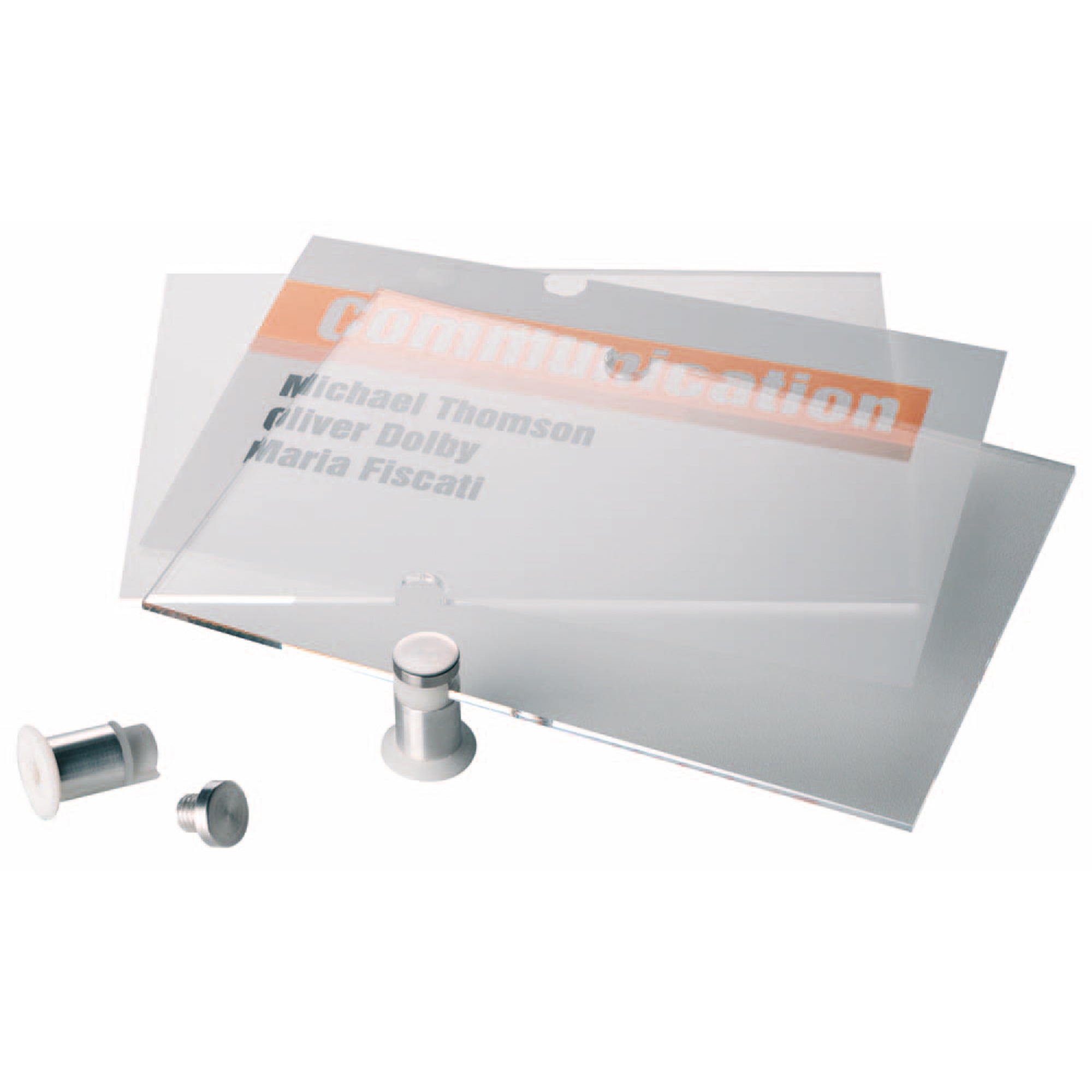 Durable Türschild CRYSTAL SIGN®