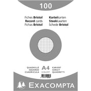 Exacompta Karteikarte, DIN A4