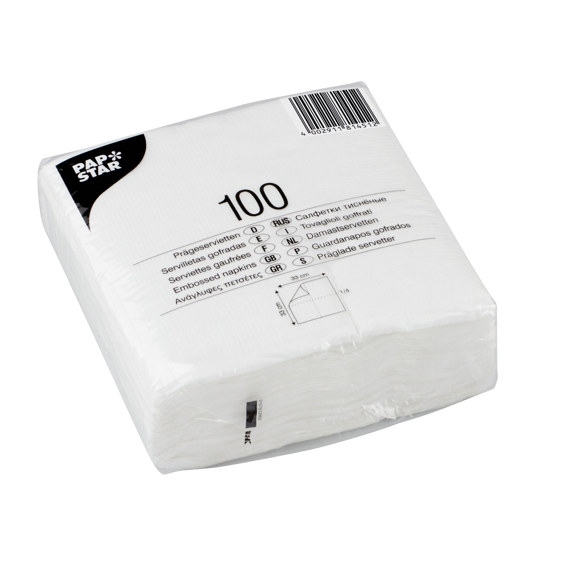 Papstar Servietten, 33 x 33 cm (B x L)