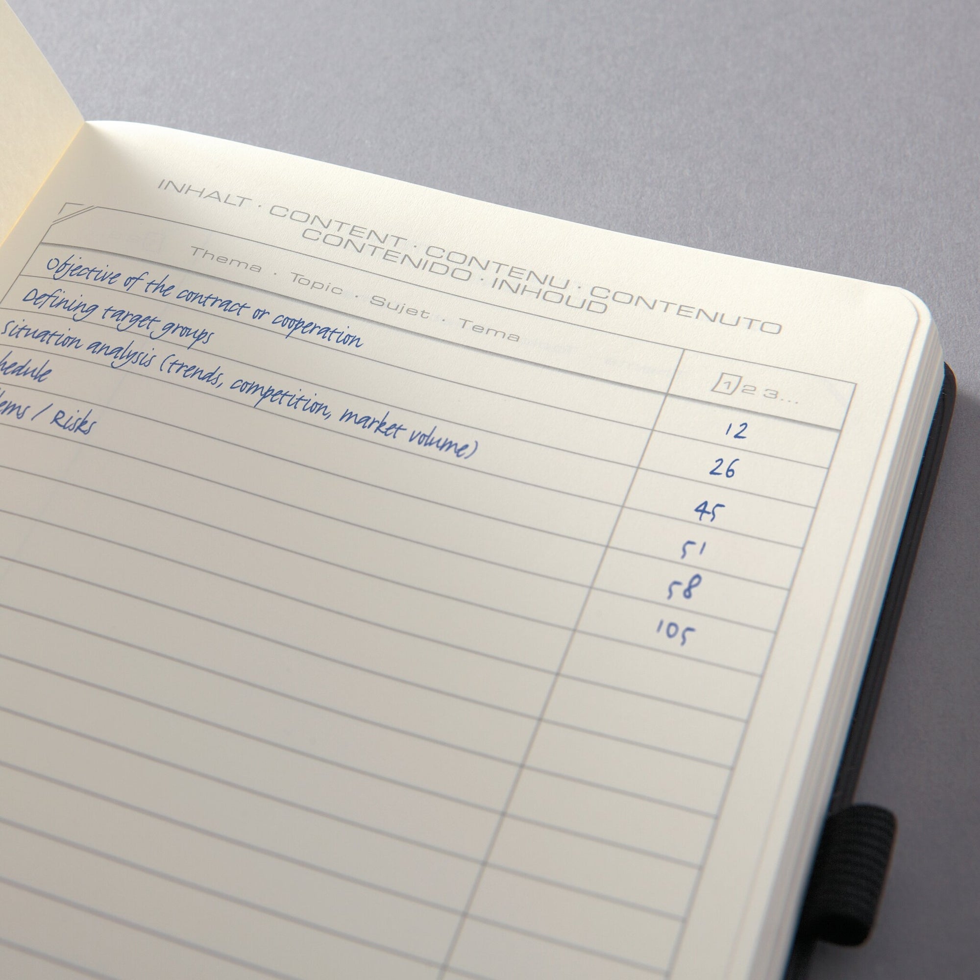 Sigel Notizbuch Conceptum, ca. DIN A4