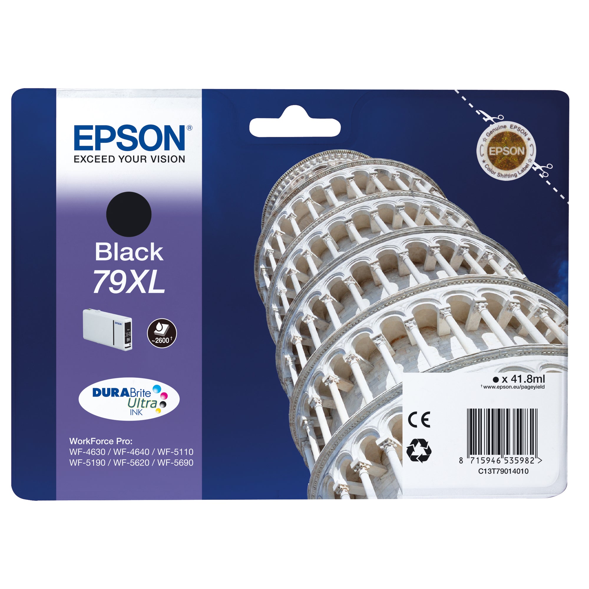 Epson Tintenpatrone, schwarz