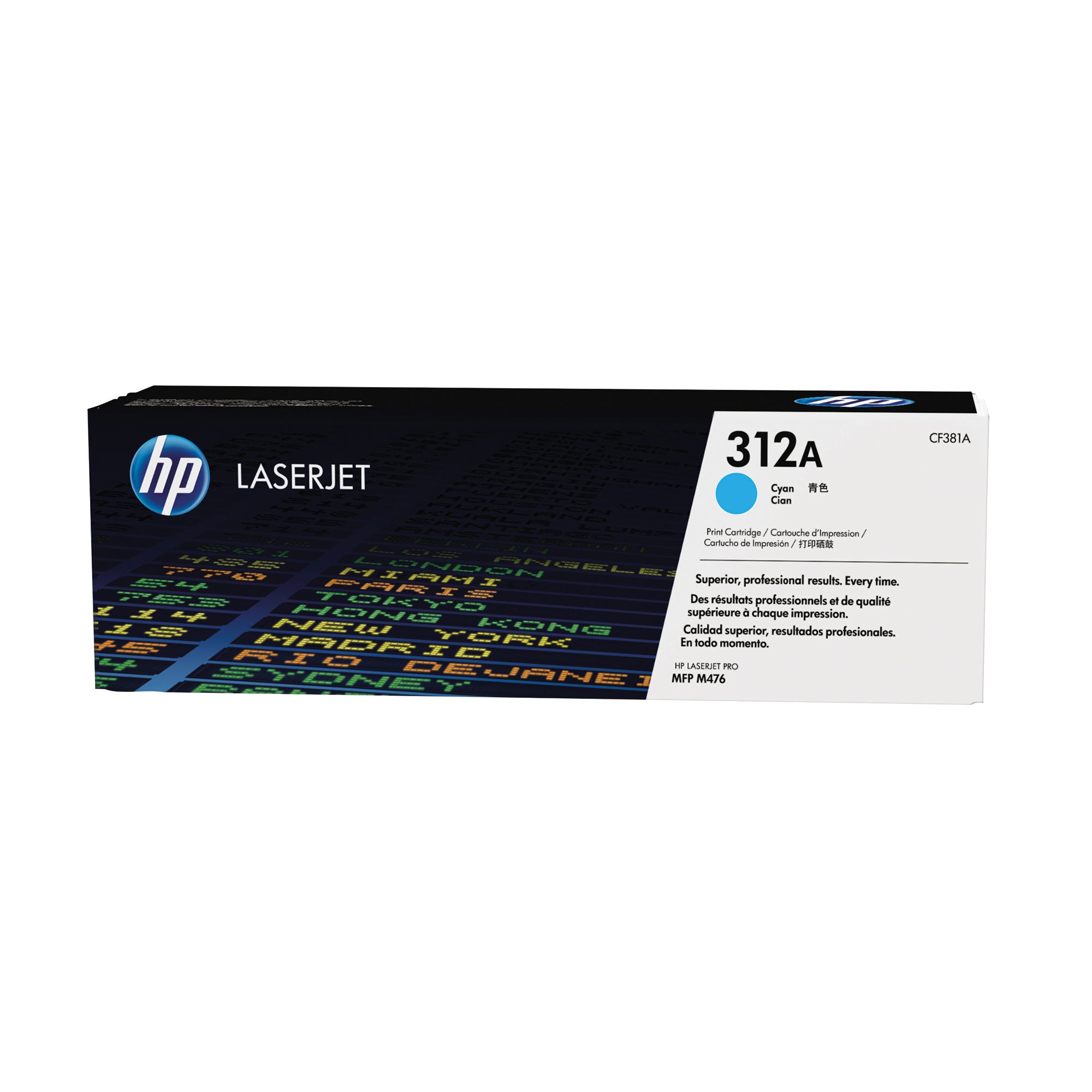 HP Toner, cyan