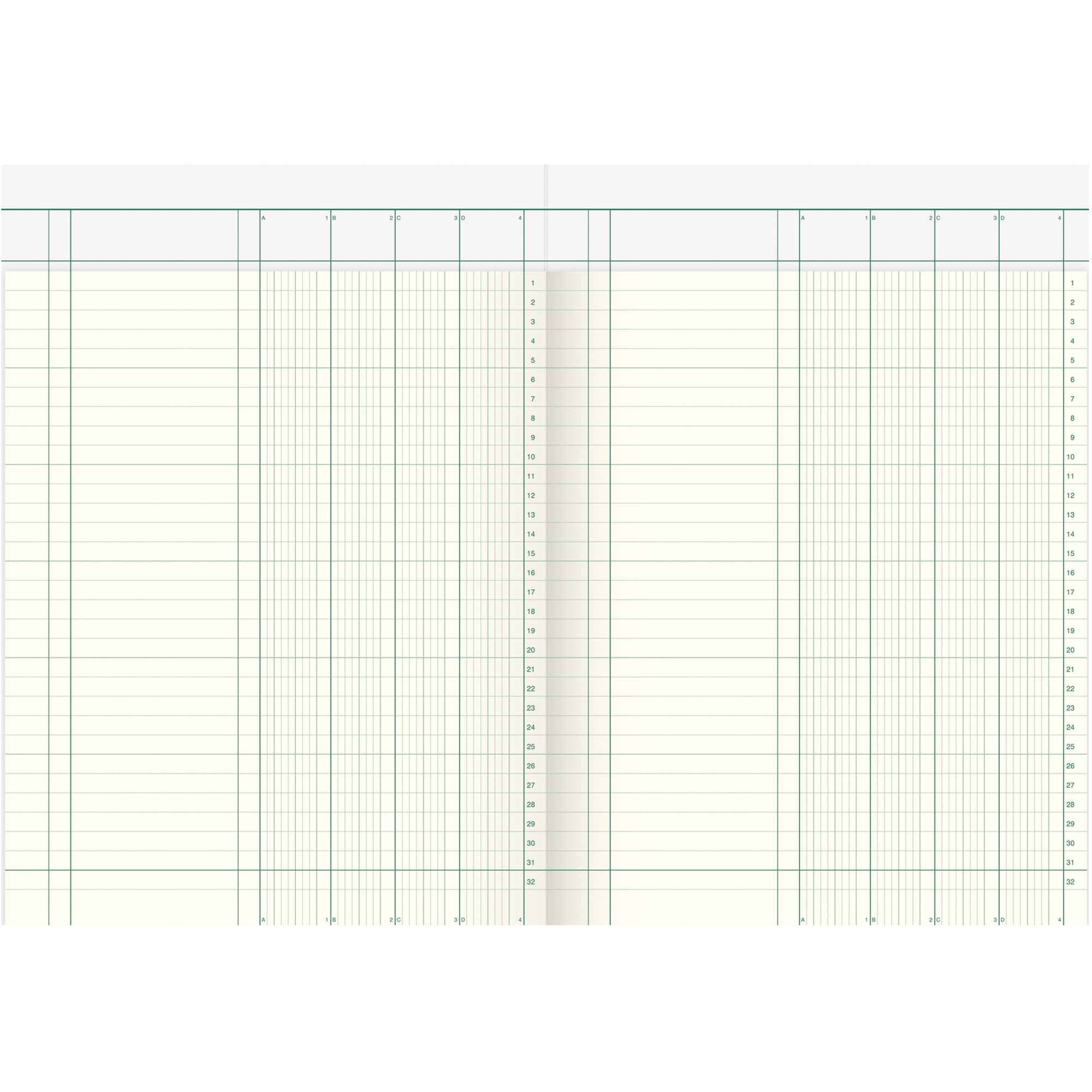 König+Ebhardt Spaltenbuch, DIN A4