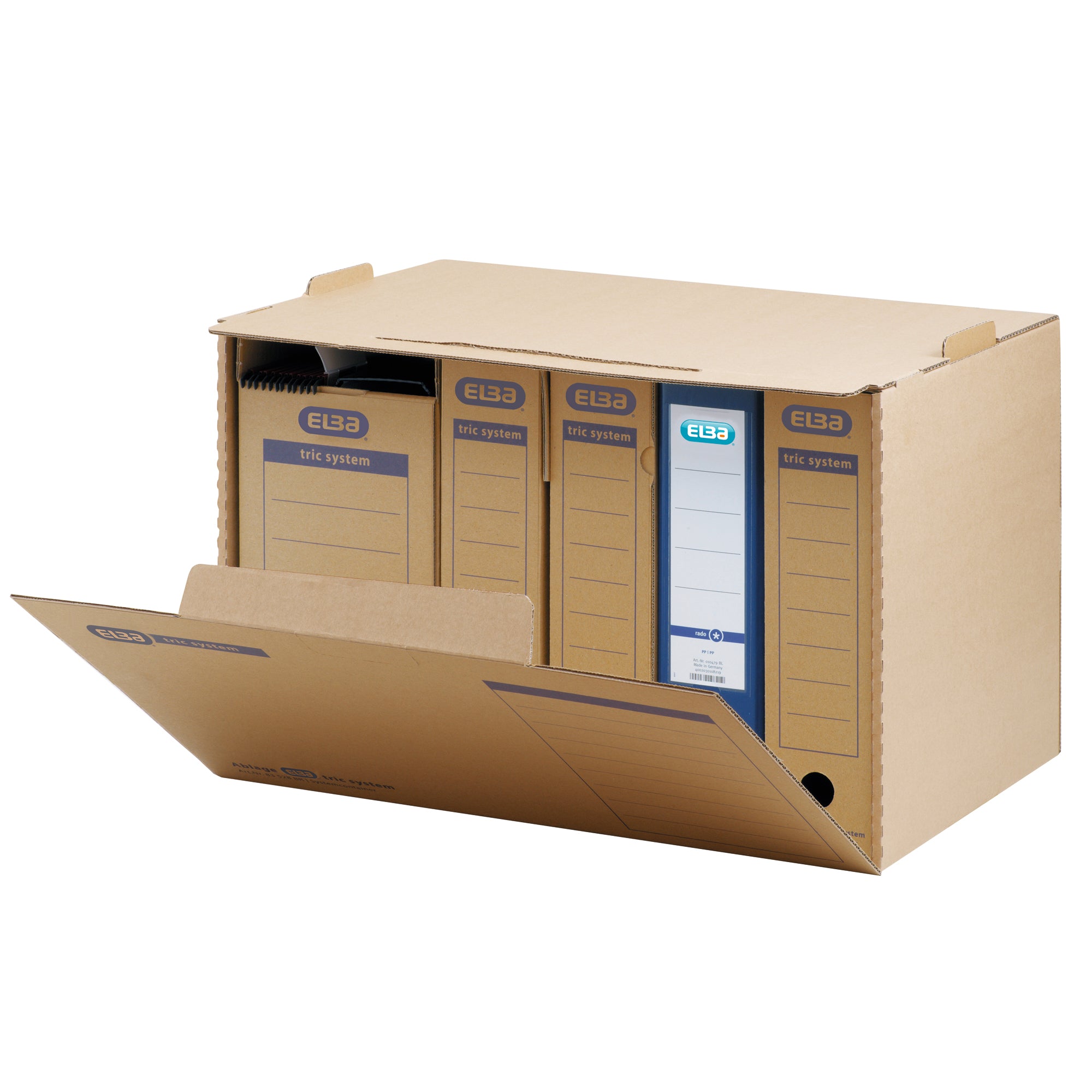 Elba Archivbox tric system, DIN A4