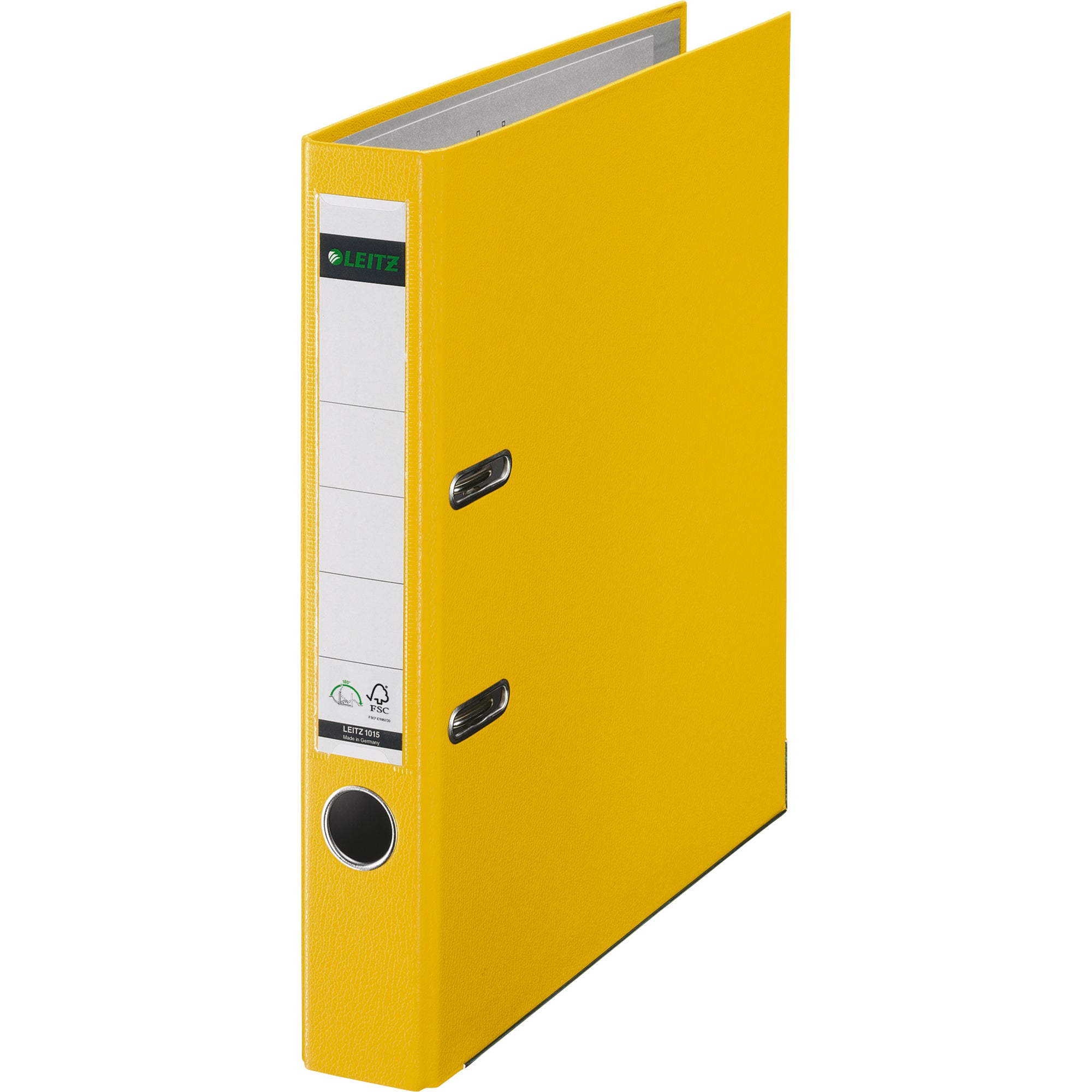 Leitz Ordner DIN A4 52mm PP gelb