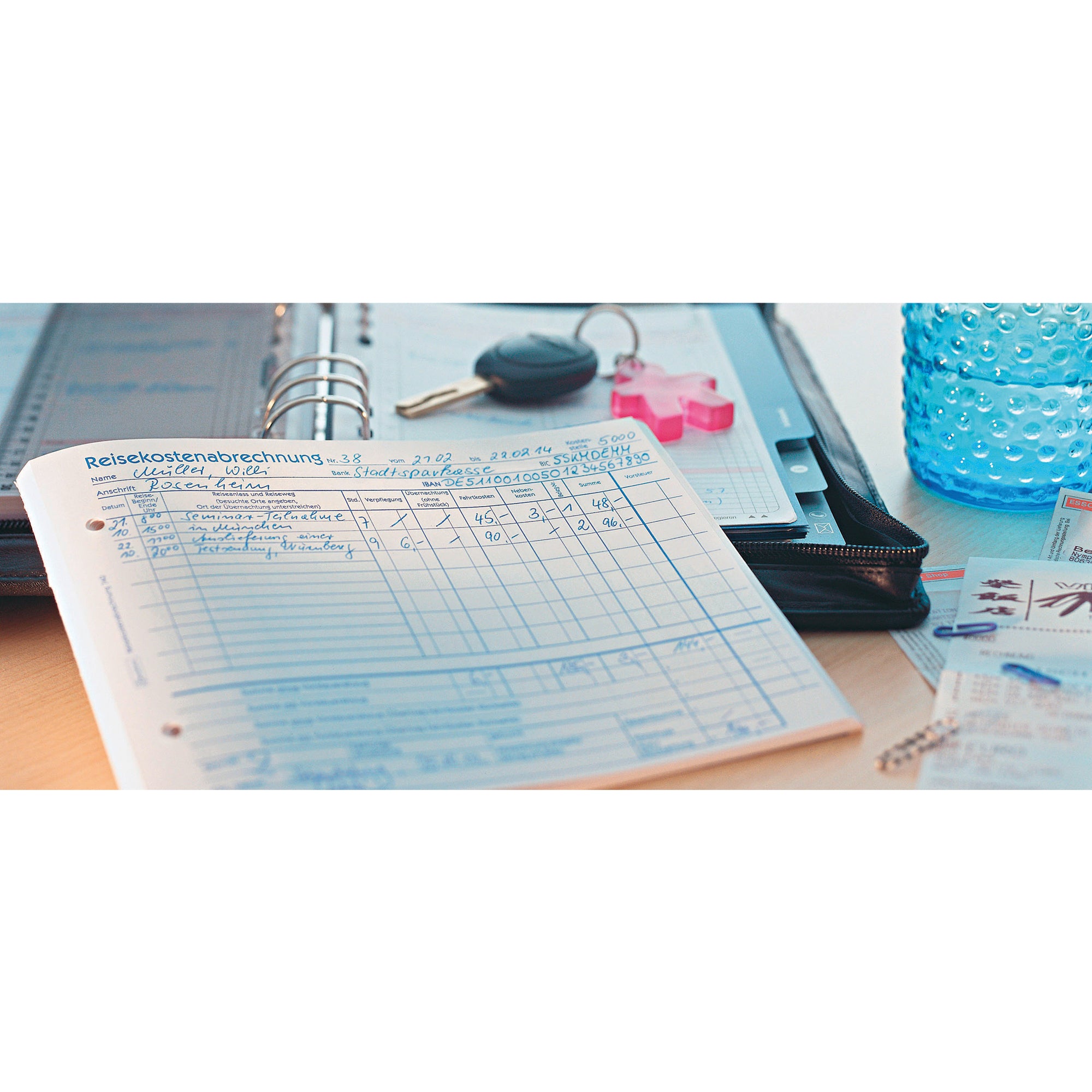 Avery Reisekostenabrechnung 741