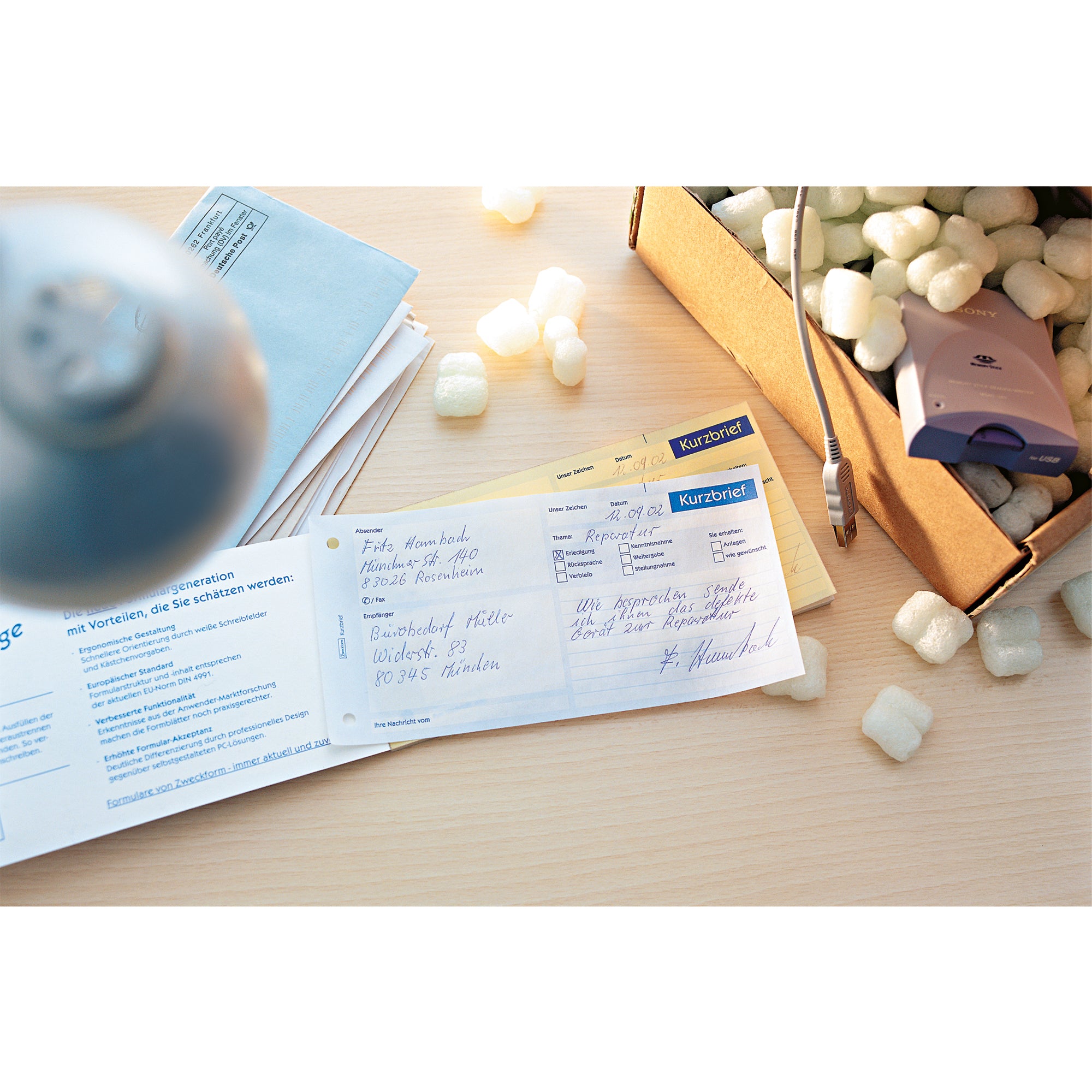 Avery Kurzbrief 1741