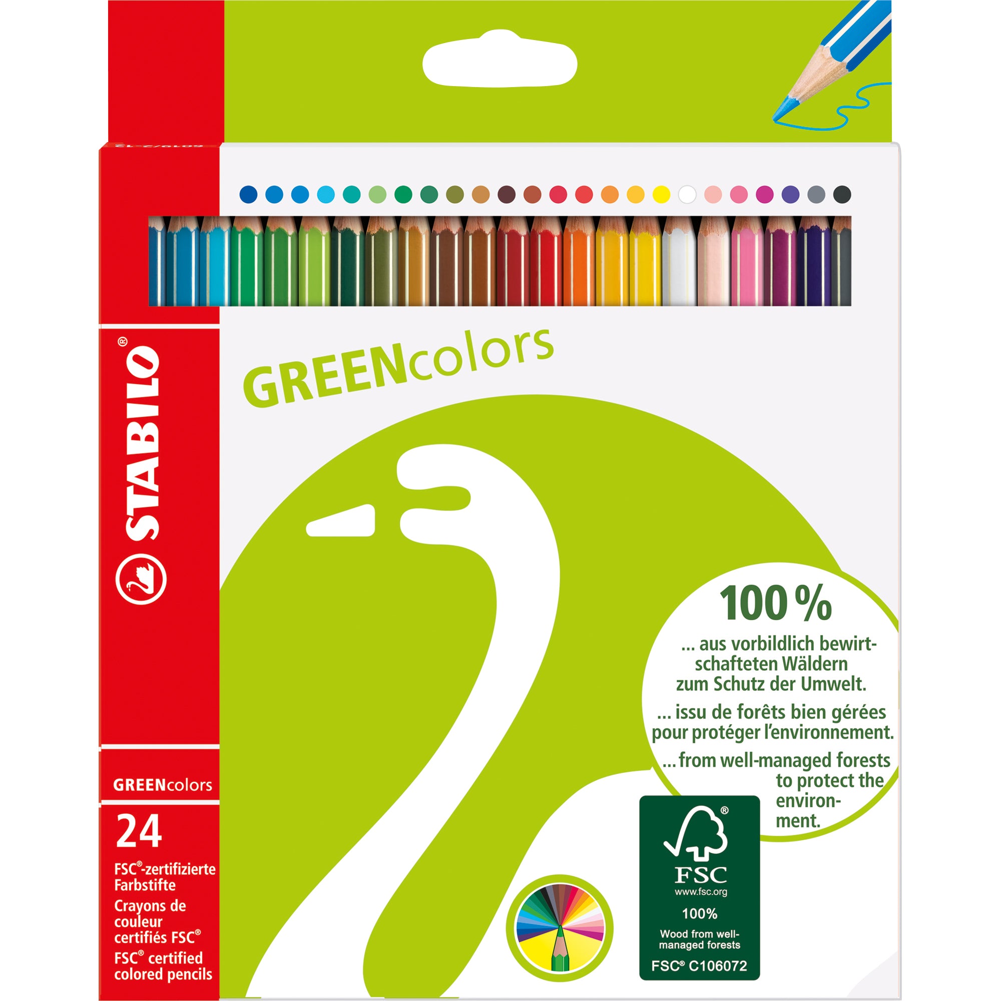 Stabilo Buntstift GREENcolors