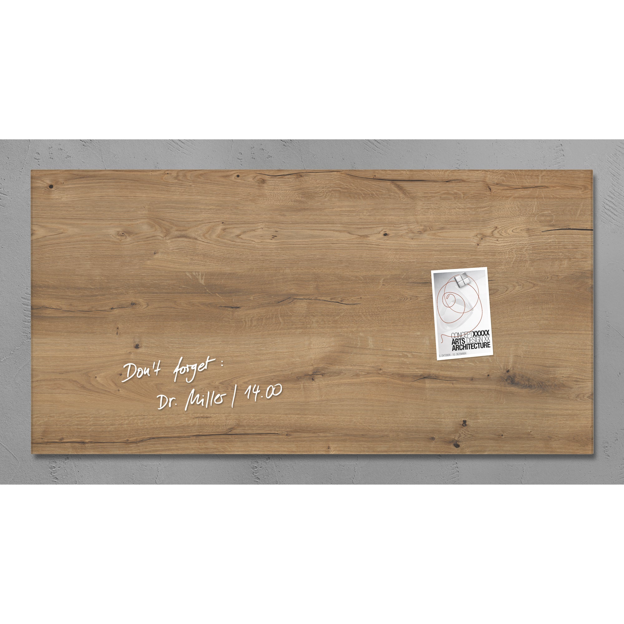 Sigel Glasboard Artverum, design Natural-Wood