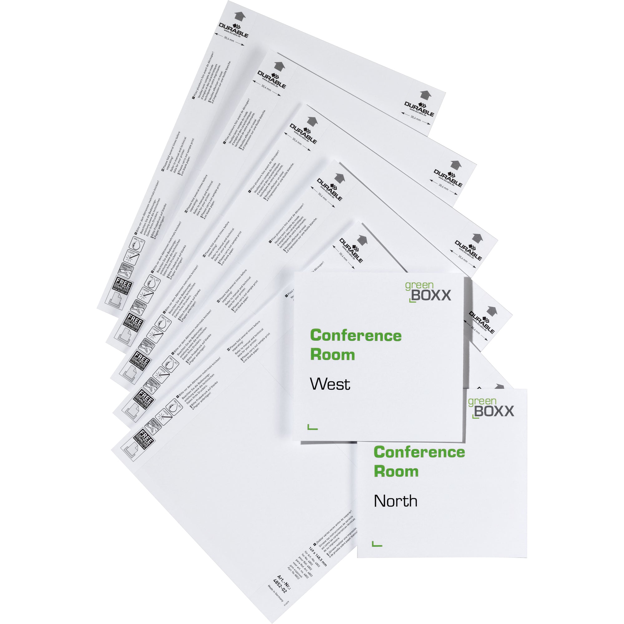 Durable Einsteckschild DOOR SIGN REFILL