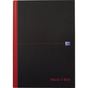 Oxford Notizbuch Black n' Red, DIN A4